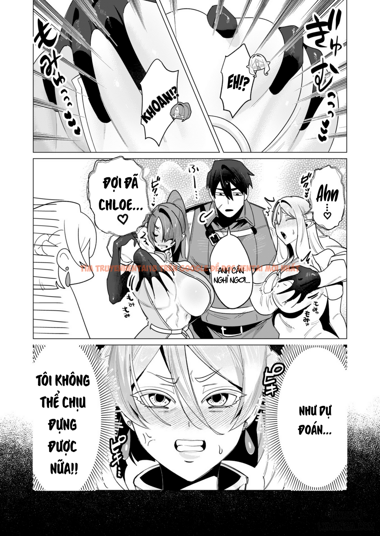Trang truyện 3 trong truyện tranh The Hero Wants A Married Woman As A Reward - Chapter 14 : Dũng Sĩ và lời nguyền Dark Elf (Phần 1) - zhentaivn.pro