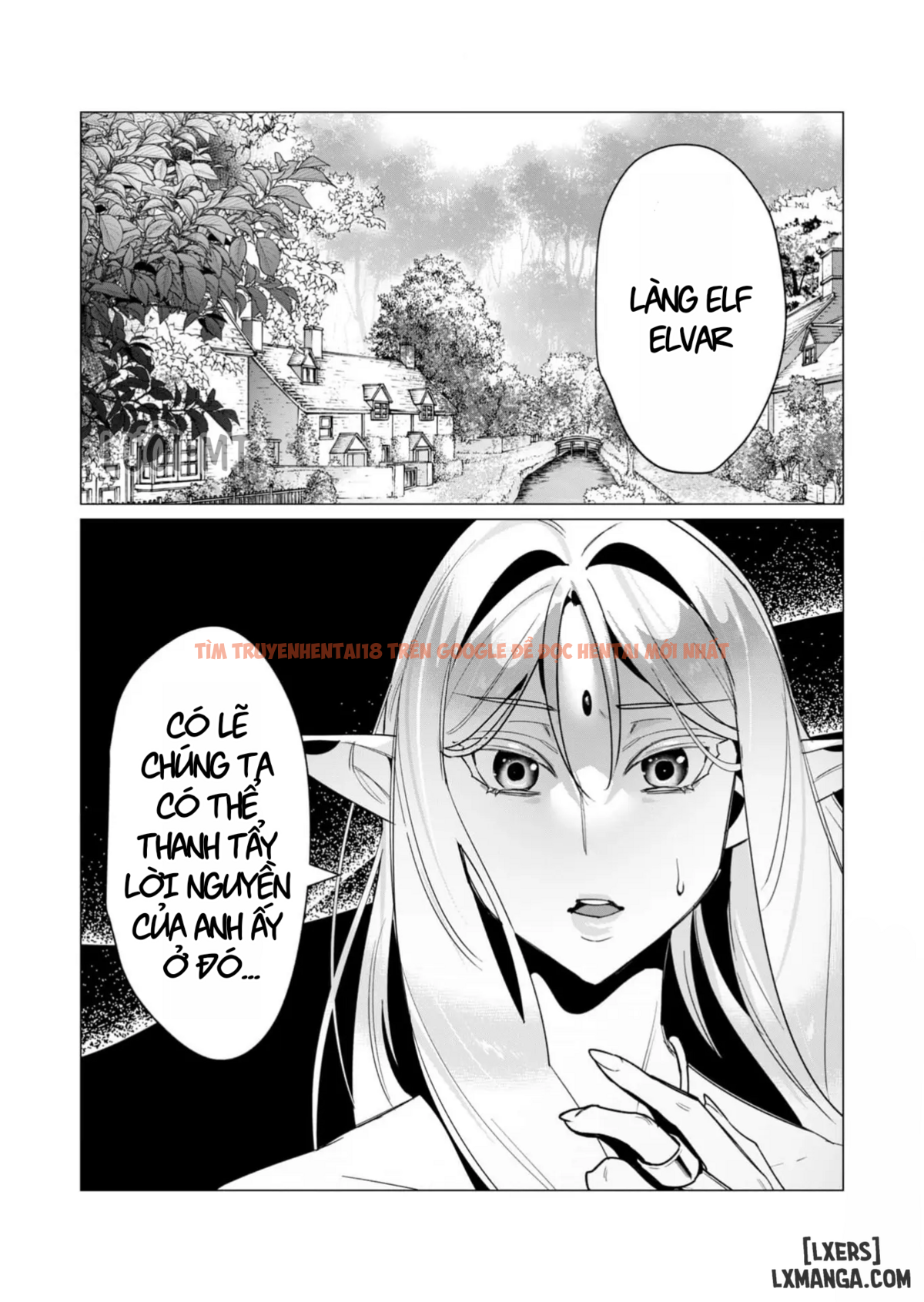 Trang truyện 33 trong truyện tranh The Hero Wants A Married Woman As A Reward - Chapter 14 : Dũng Sĩ và lời nguyền Dark Elf (Phần 1) - zhentaivn.pro