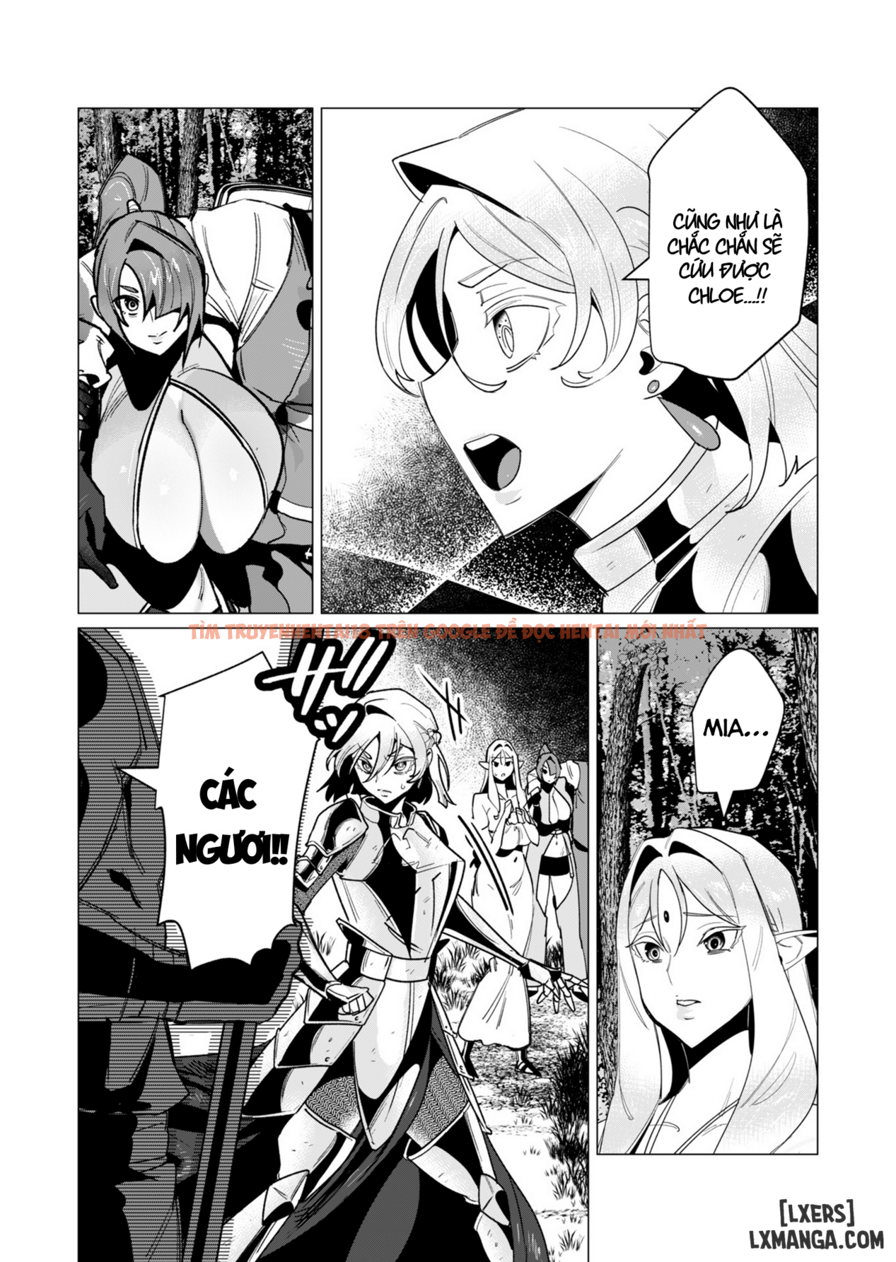 Trang truyện 12 trong truyện tranh The Hero Wants A Married Woman As A Reward - Chapter 15 : Dũng Sĩ và lời nguyền Dark Elf (Phần 2) - zhentaivn.pro