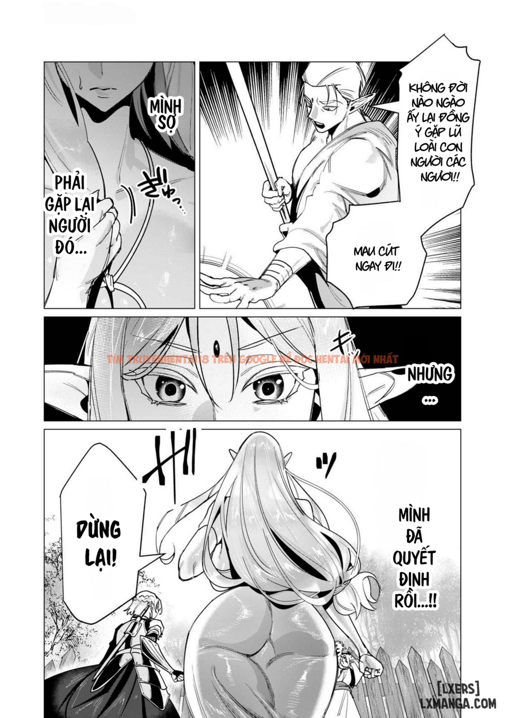 Trang truyện 14 trong truyện tranh The Hero Wants A Married Woman As A Reward - Chapter 15 : Dũng Sĩ và lời nguyền Dark Elf (Phần 2) - zhentaivn.pro