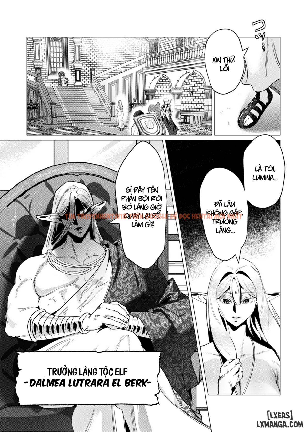 Trang truyện 18 trong truyện tranh The Hero Wants A Married Woman As A Reward - Chapter 15 : Dũng Sĩ và lời nguyền Dark Elf (Phần 2) - zhentaivn.pro