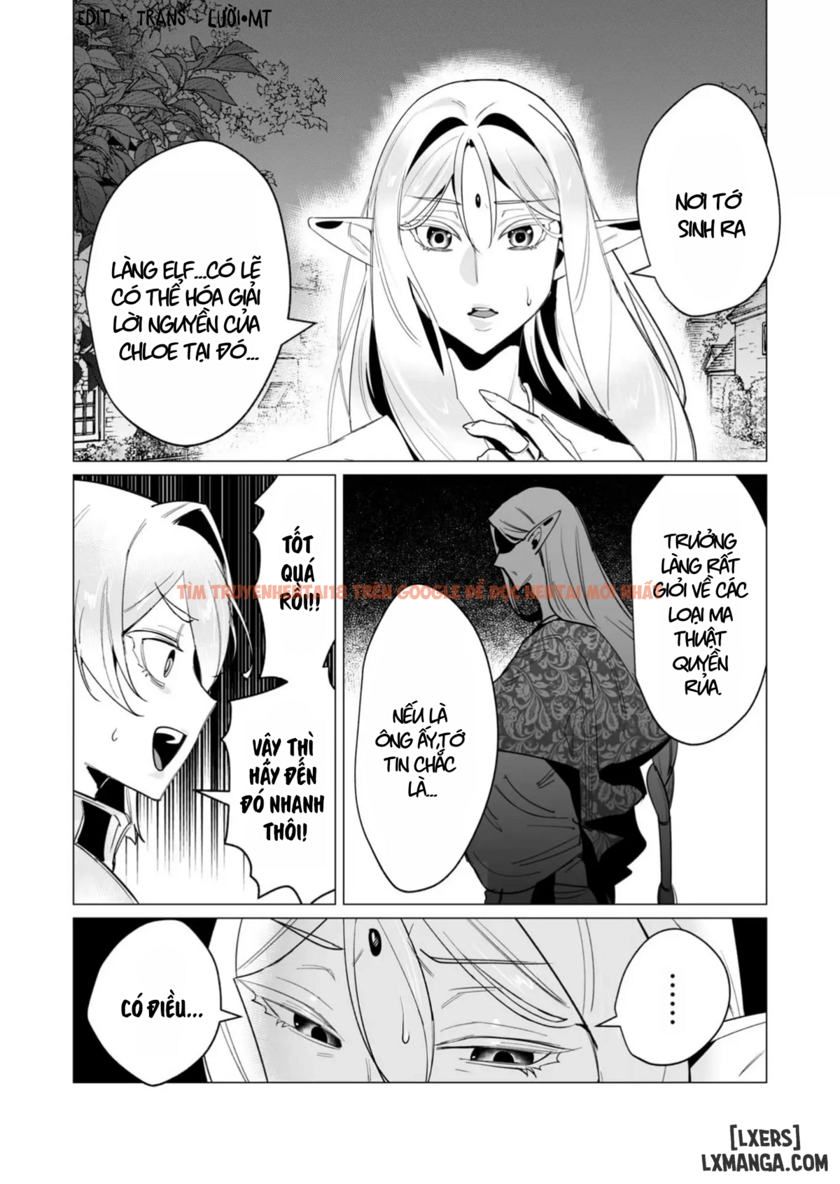 Trang truyện 2 trong truyện tranh The Hero Wants A Married Woman As A Reward - Chapter 15 : Dũng Sĩ và lời nguyền Dark Elf (Phần 2) - zhentaivn.pro