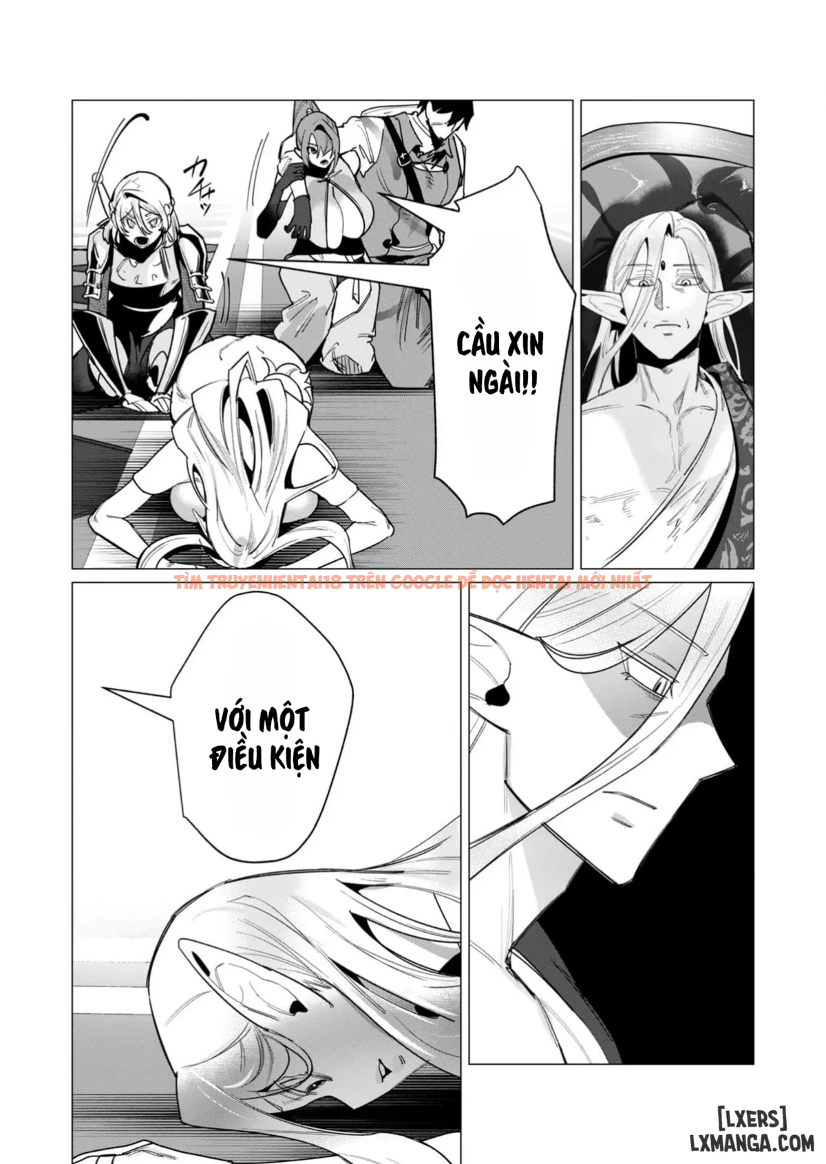 Trang truyện 24 trong truyện tranh The Hero Wants A Married Woman As A Reward - Chapter 15 : Dũng Sĩ và lời nguyền Dark Elf (Phần 2) - zhentaivn.pro
