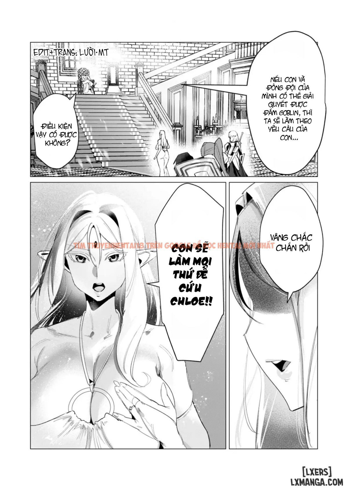Trang truyện 2 trong truyện tranh The Hero Wants A Married Woman As A Reward - Chapter 16 : Dũng Sĩ và lời nguyền Dark Elf (Phần 3) - zhentaivn.pro