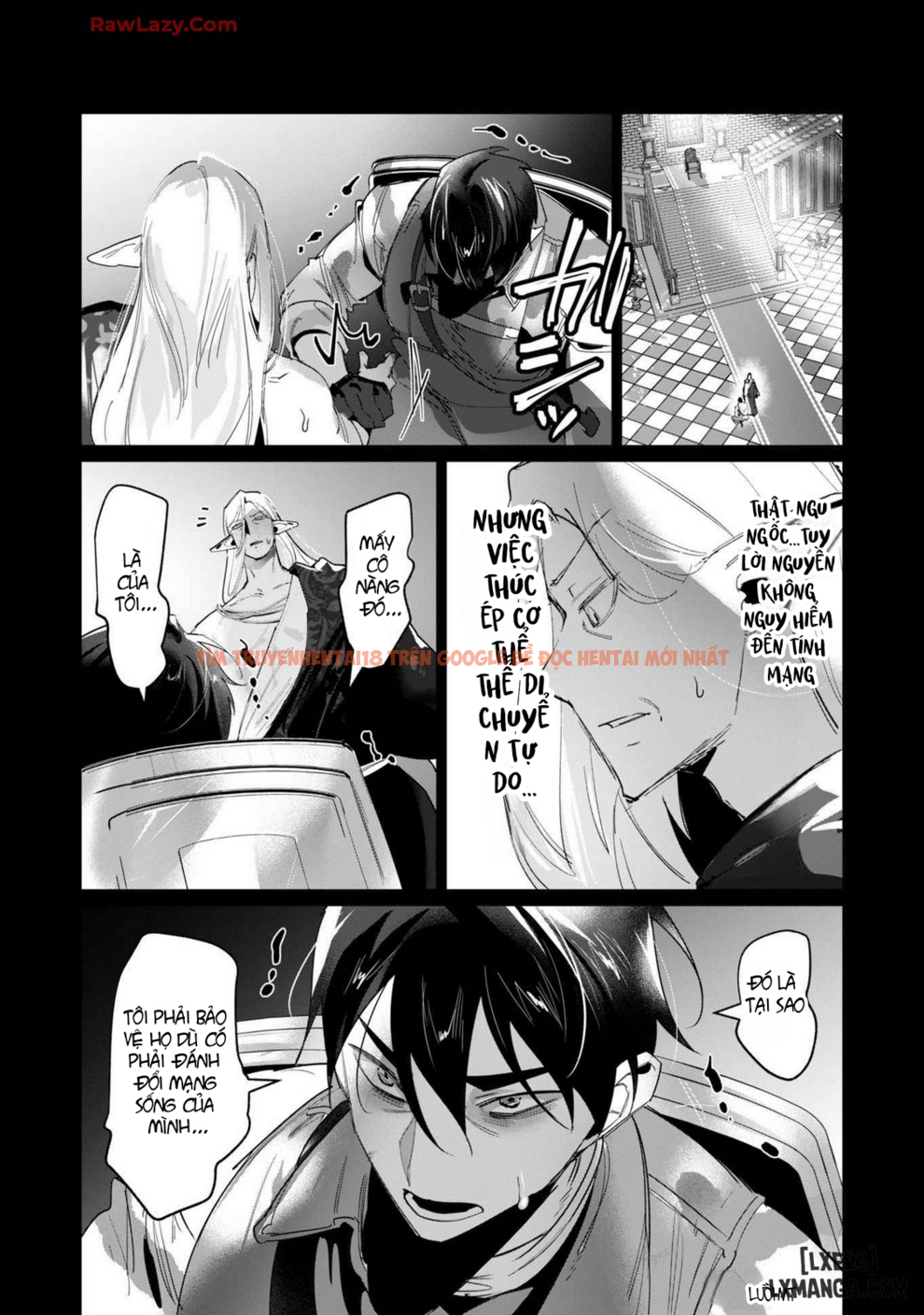Trang truyện 28 trong truyện tranh The Hero Wants A Married Woman As A Reward - Chapter 16 : Dũng Sĩ và lời nguyền Dark Elf (Phần 3) - zhentaivn.pro
