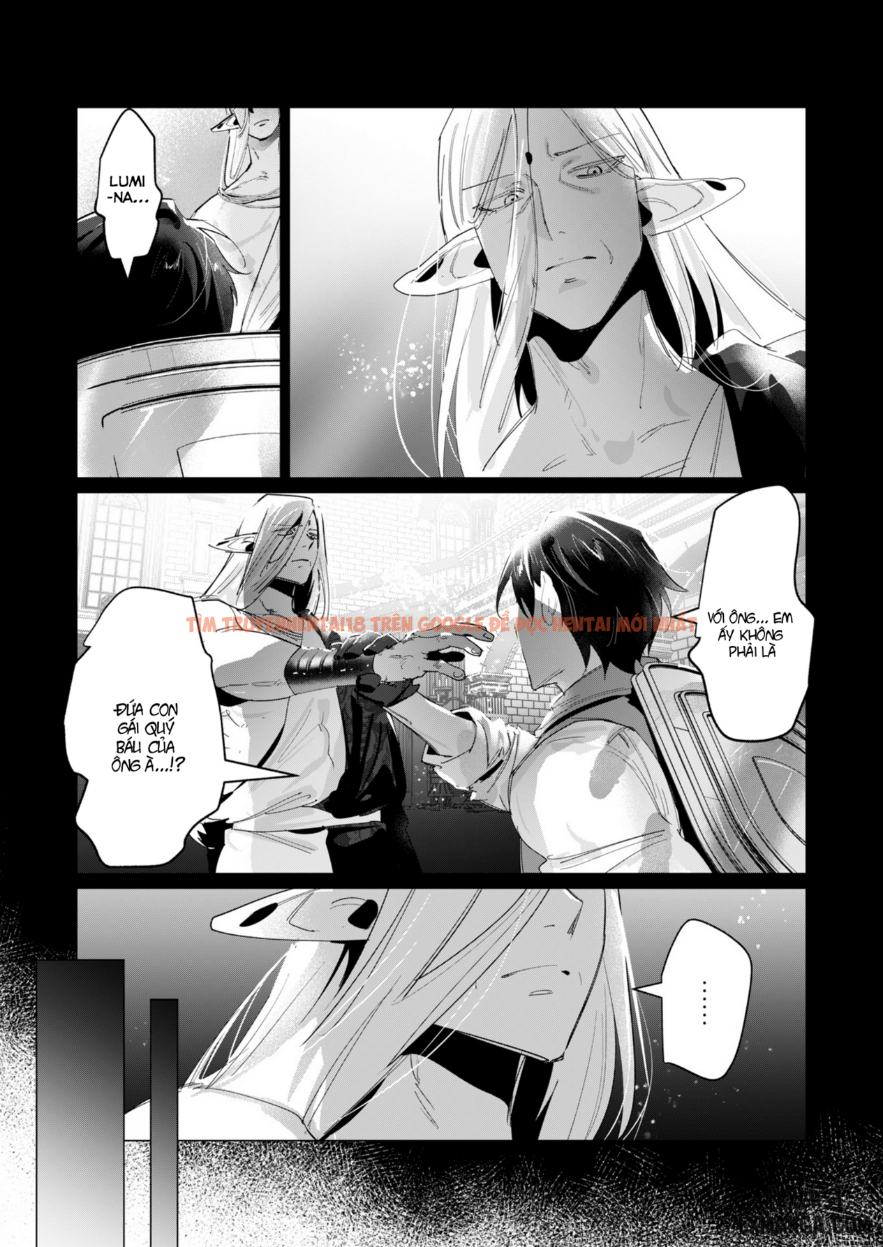 Trang truyện 29 trong truyện tranh The Hero Wants A Married Woman As A Reward - Chapter 16 : Dũng Sĩ và lời nguyền Dark Elf (Phần 3) - zhentaivn.pro