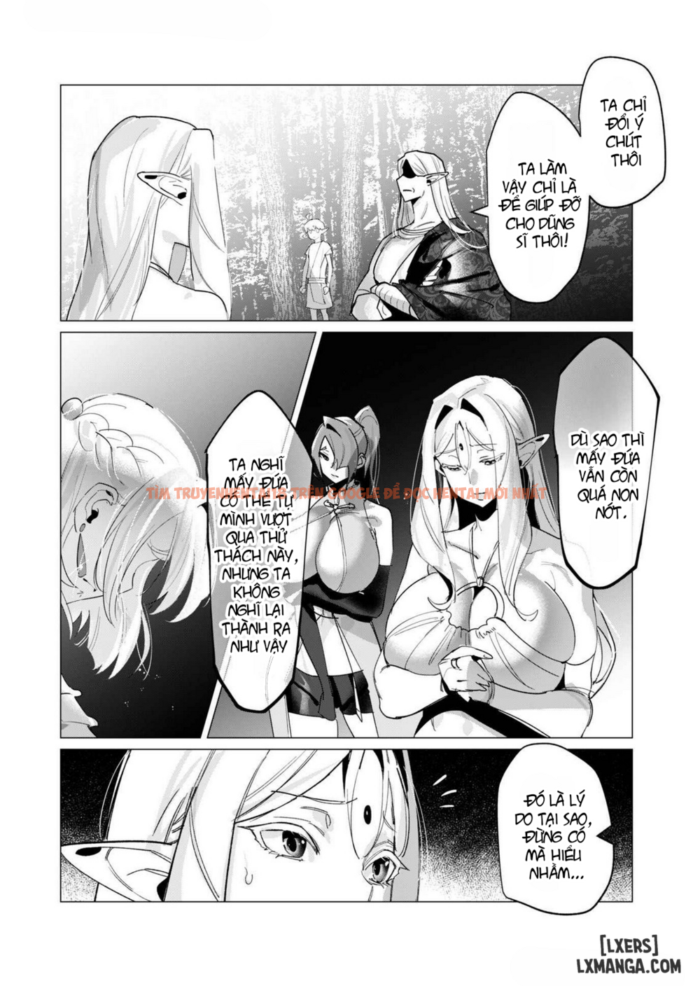 Trang truyện 32 trong truyện tranh The Hero Wants A Married Woman As A Reward - Chapter 16 : Dũng Sĩ và lời nguyền Dark Elf (Phần 3) - zhentaivn.pro