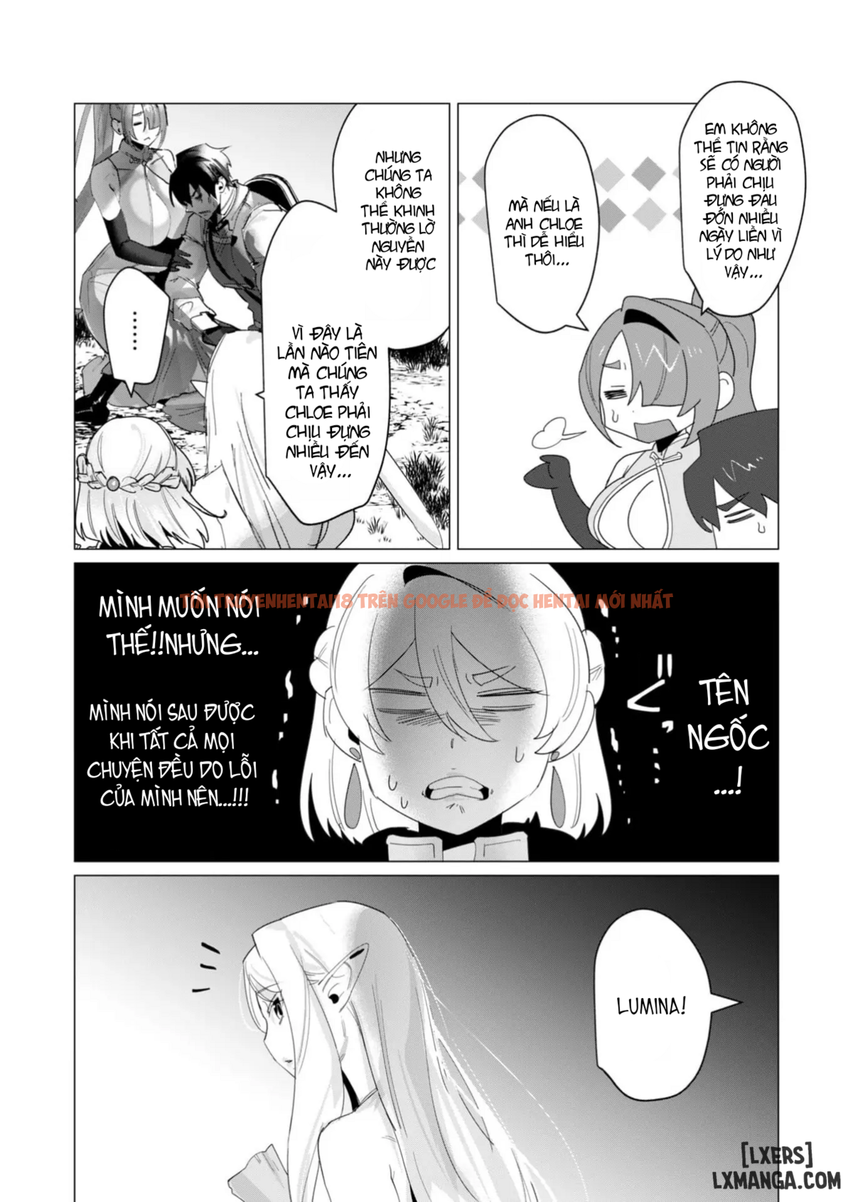 Trang truyện 11 trong truyện tranh The Hero Wants A Married Woman As A Reward - Chapter 17 : Dũng Sĩ và lời nguyền Dark Elf (Phần 4) - zhentaivn.pro