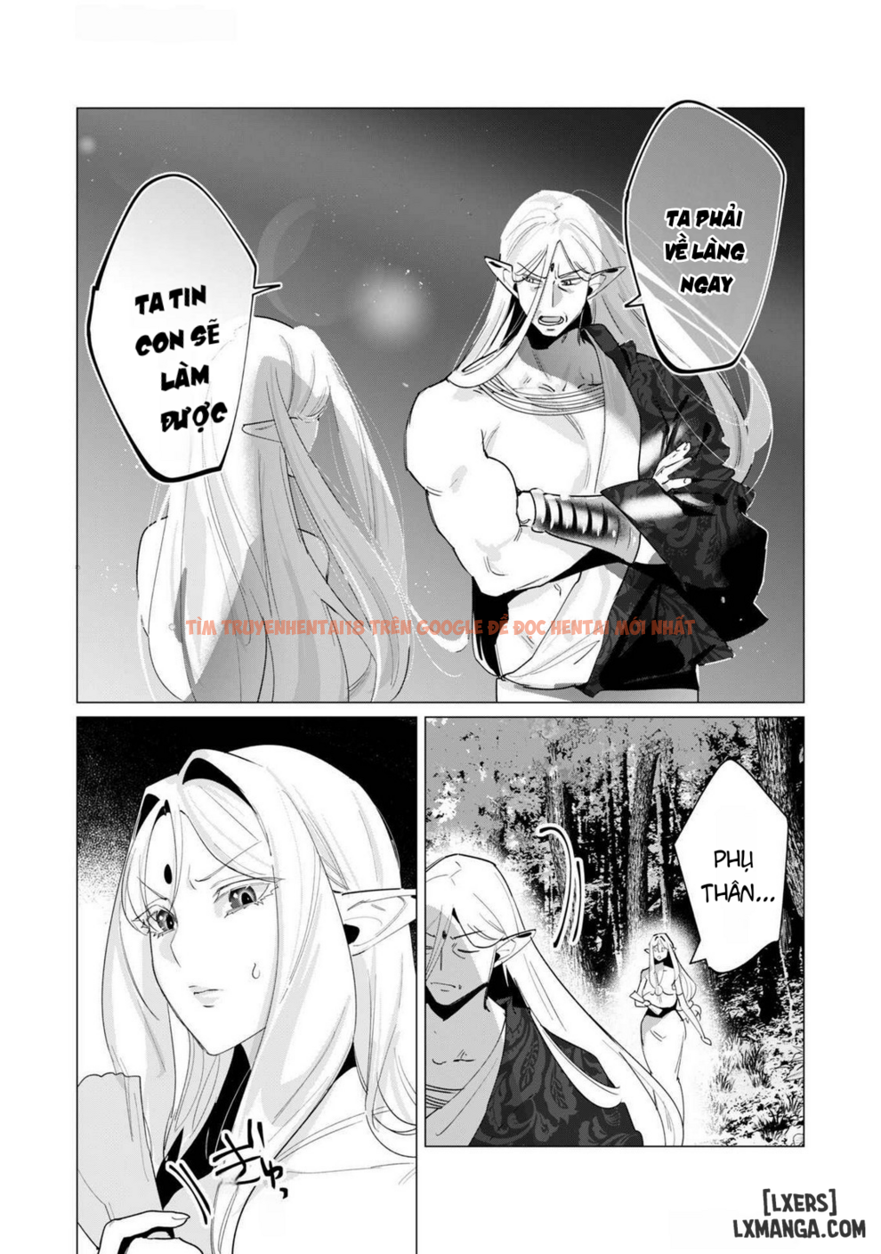 Trang truyện 12 trong truyện tranh The Hero Wants A Married Woman As A Reward - Chapter 17 : Dũng Sĩ và lời nguyền Dark Elf (Phần 4) - zhentaivn.pro