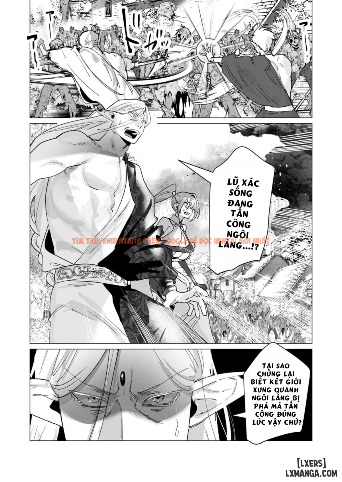 Trang truyện 15 trong truyện tranh The Hero Wants A Married Woman As A Reward - Chapter 17 : Dũng Sĩ và lời nguyền Dark Elf (Phần 4) - zhentaivn.pro