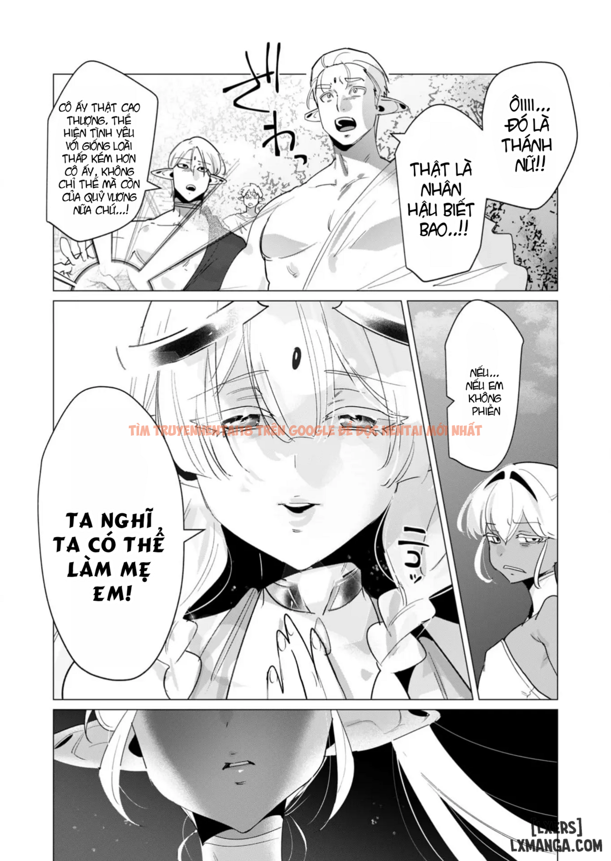 Trang truyện 20 trong truyện tranh The Hero Wants A Married Woman As A Reward - Chapter 17 : Dũng Sĩ và lời nguyền Dark Elf (Phần 4) - zhentaivn.pro