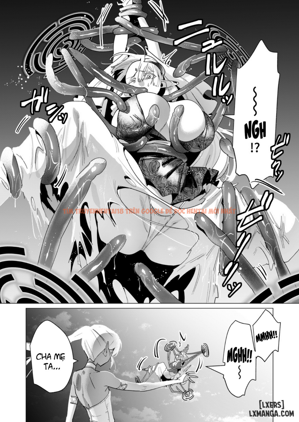 Trang truyện 23 trong truyện tranh The Hero Wants A Married Woman As A Reward - Chapter 17 : Dũng Sĩ và lời nguyền Dark Elf (Phần 4) - zhentaivn.pro