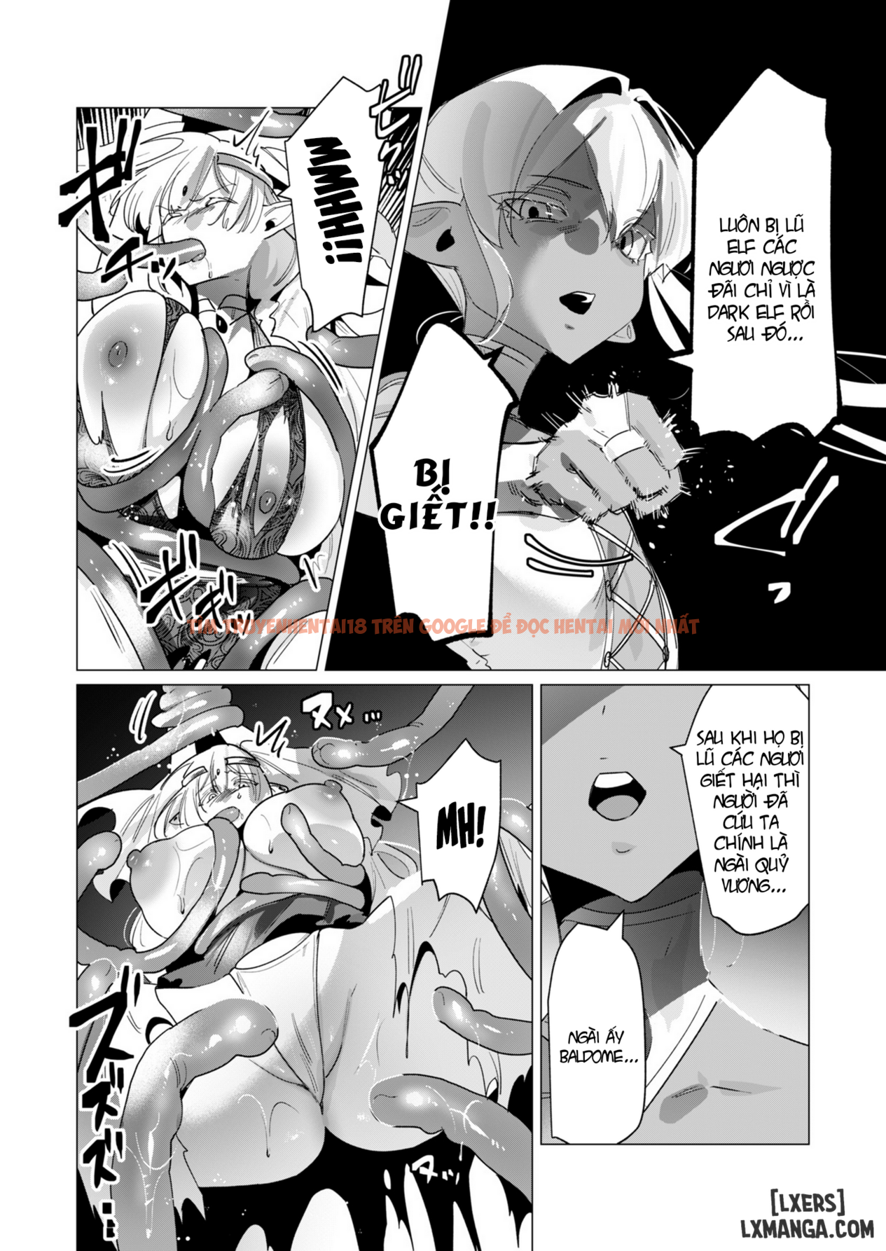 Trang truyện 24 trong truyện tranh The Hero Wants A Married Woman As A Reward - Chapter 17 : Dũng Sĩ và lời nguyền Dark Elf (Phần 4) - zhentaivn.pro
