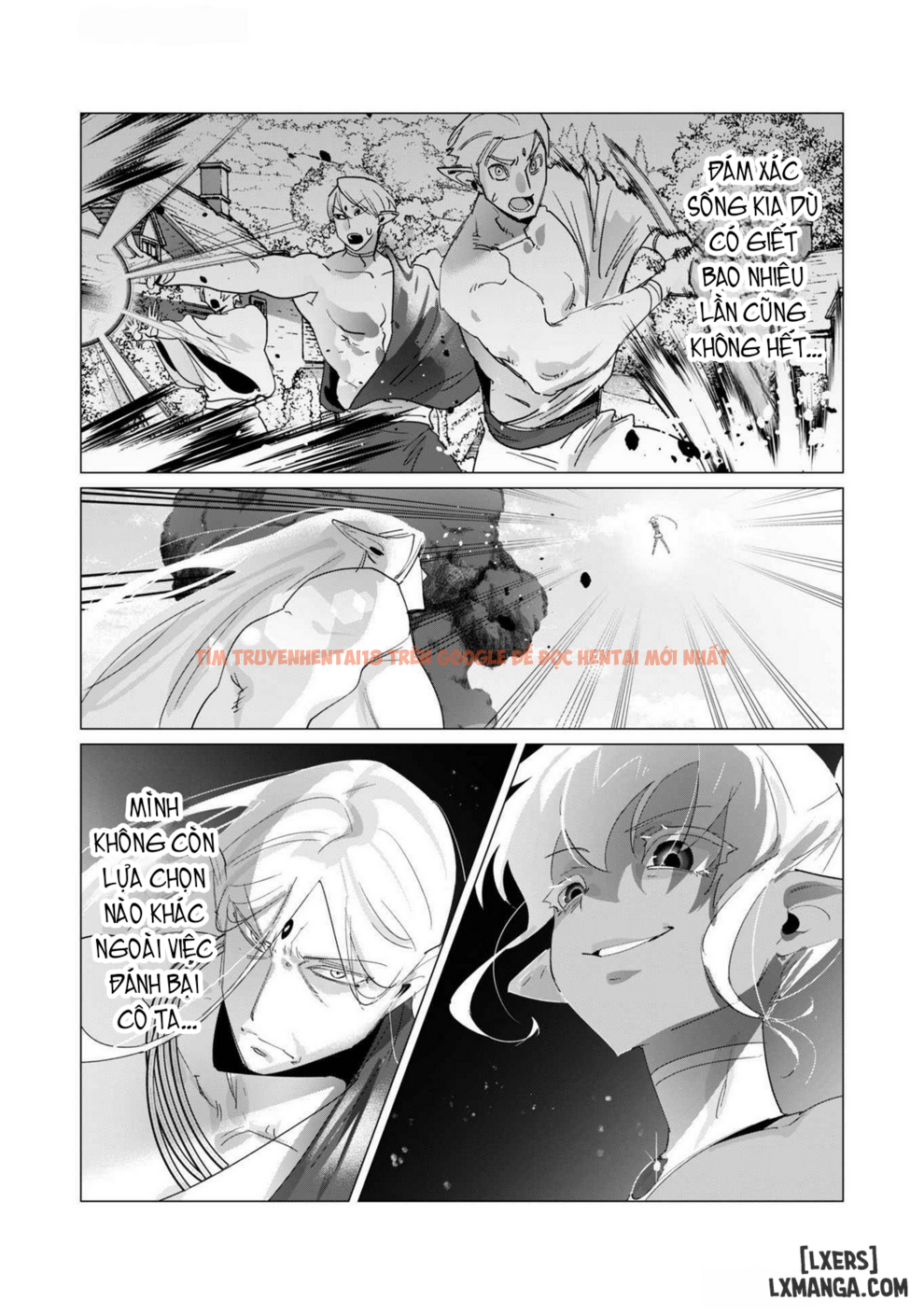Trang truyện 34 trong truyện tranh The Hero Wants A Married Woman As A Reward - Chapter 17 : Dũng Sĩ và lời nguyền Dark Elf (Phần 4) - zhentaivn.pro