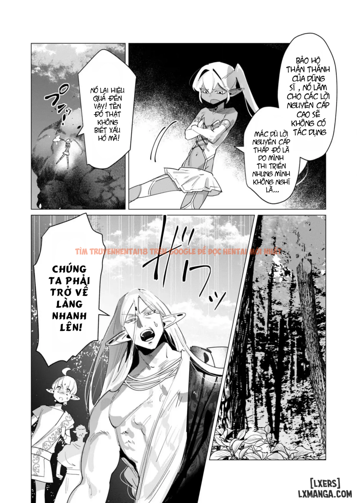 Trang truyện 4 trong truyện tranh The Hero Wants A Married Woman As A Reward - Chapter 17 : Dũng Sĩ và lời nguyền Dark Elf (Phần 4) - zhentaivn.pro
