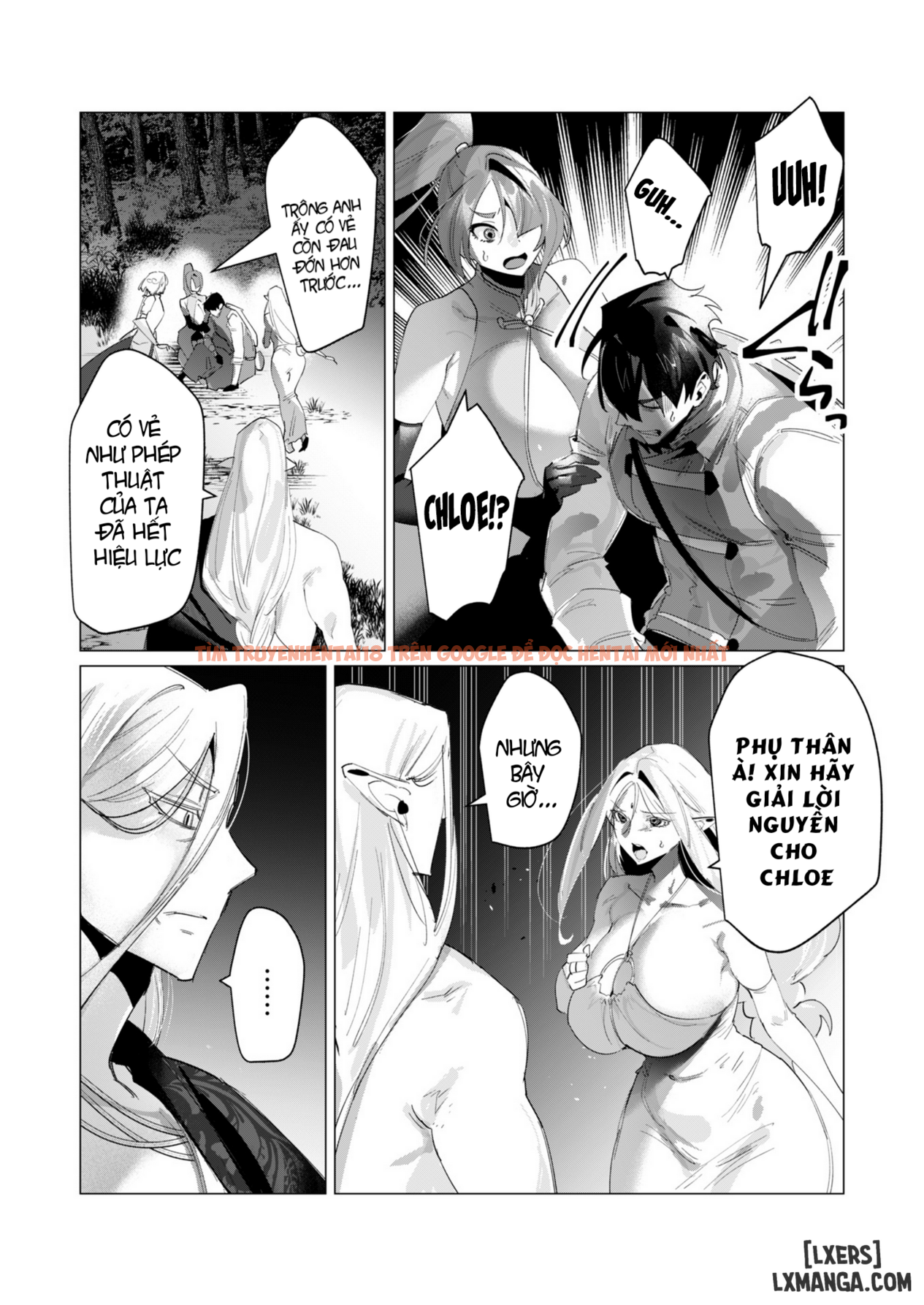 Trang truyện 5 trong truyện tranh The Hero Wants A Married Woman As A Reward - Chapter 17 : Dũng Sĩ và lời nguyền Dark Elf (Phần 4) - zhentaivn.pro