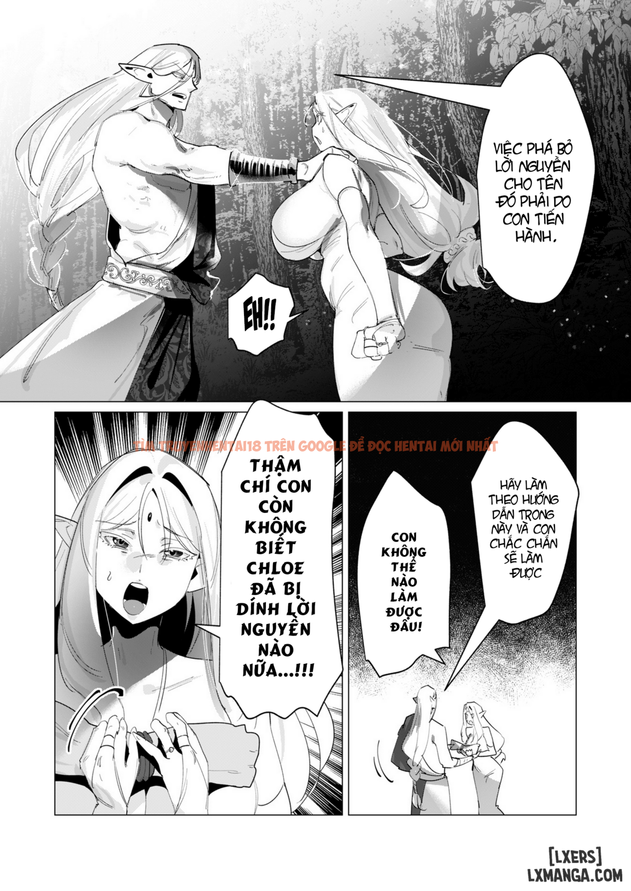 Trang truyện 6 trong truyện tranh The Hero Wants A Married Woman As A Reward - Chapter 17 : Dũng Sĩ và lời nguyền Dark Elf (Phần 4) - zhentaivn.pro