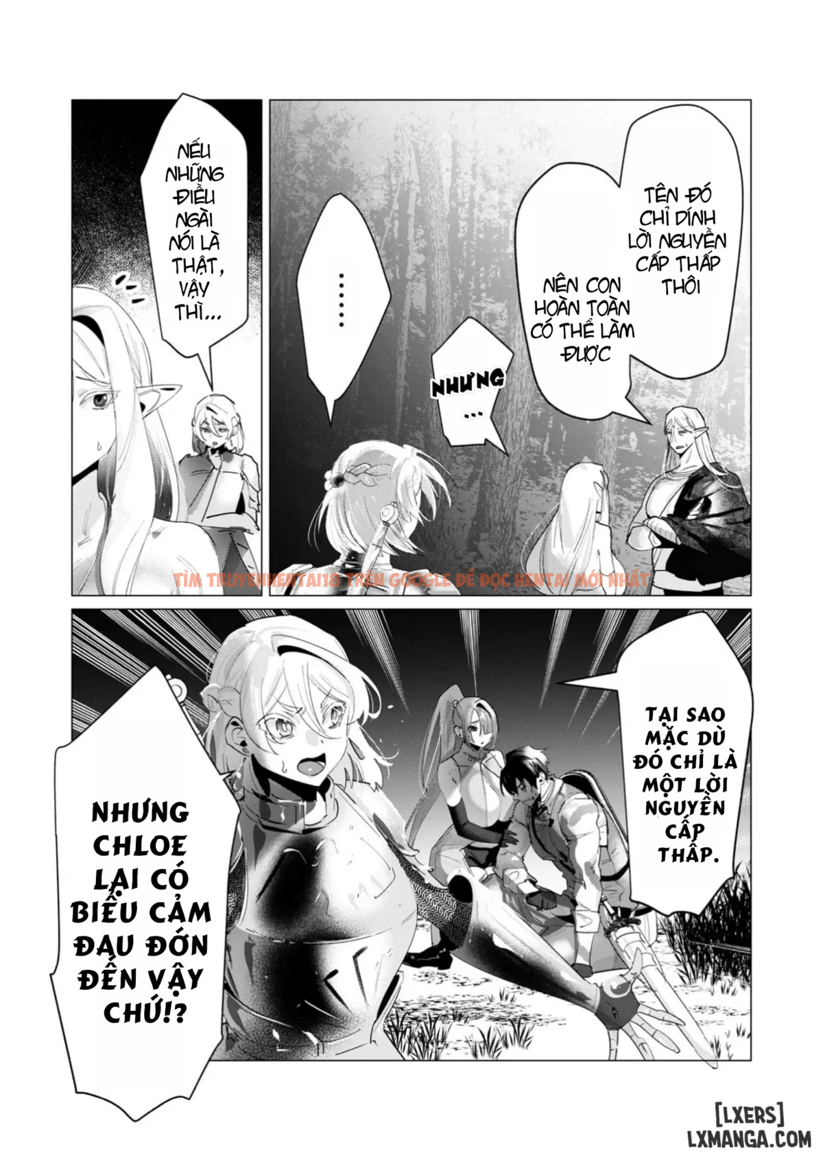 Trang truyện 7 trong truyện tranh The Hero Wants A Married Woman As A Reward - Chapter 17 : Dũng Sĩ và lời nguyền Dark Elf (Phần 4) - zhentaivn.pro