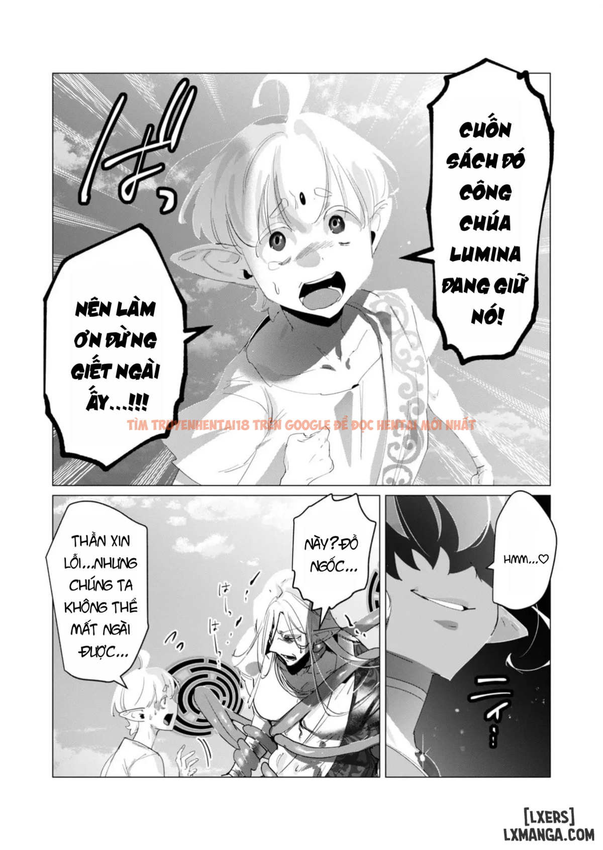 Trang truyện 12 trong truyện tranh The Hero Wants A Married Woman As A Reward - Chapter 18 : Dũng Sĩ và lời nguyền Dark Elf (Phần 5) - zhentaivn.pro