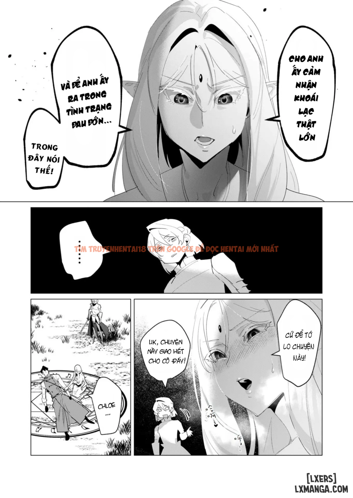 Trang truyện 15 trong truyện tranh The Hero Wants A Married Woman As A Reward - Chapter 18 : Dũng Sĩ và lời nguyền Dark Elf (Phần 5) - zhentaivn.pro