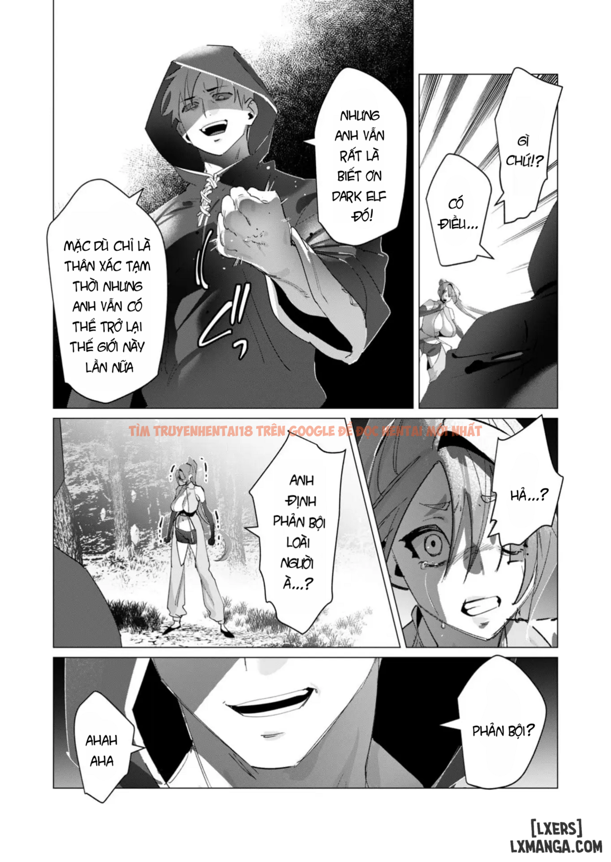 Trang truyện 3 trong truyện tranh The Hero Wants A Married Woman As A Reward - Chapter 18 : Dũng Sĩ và lời nguyền Dark Elf (Phần 5) - zhentaivn.pro