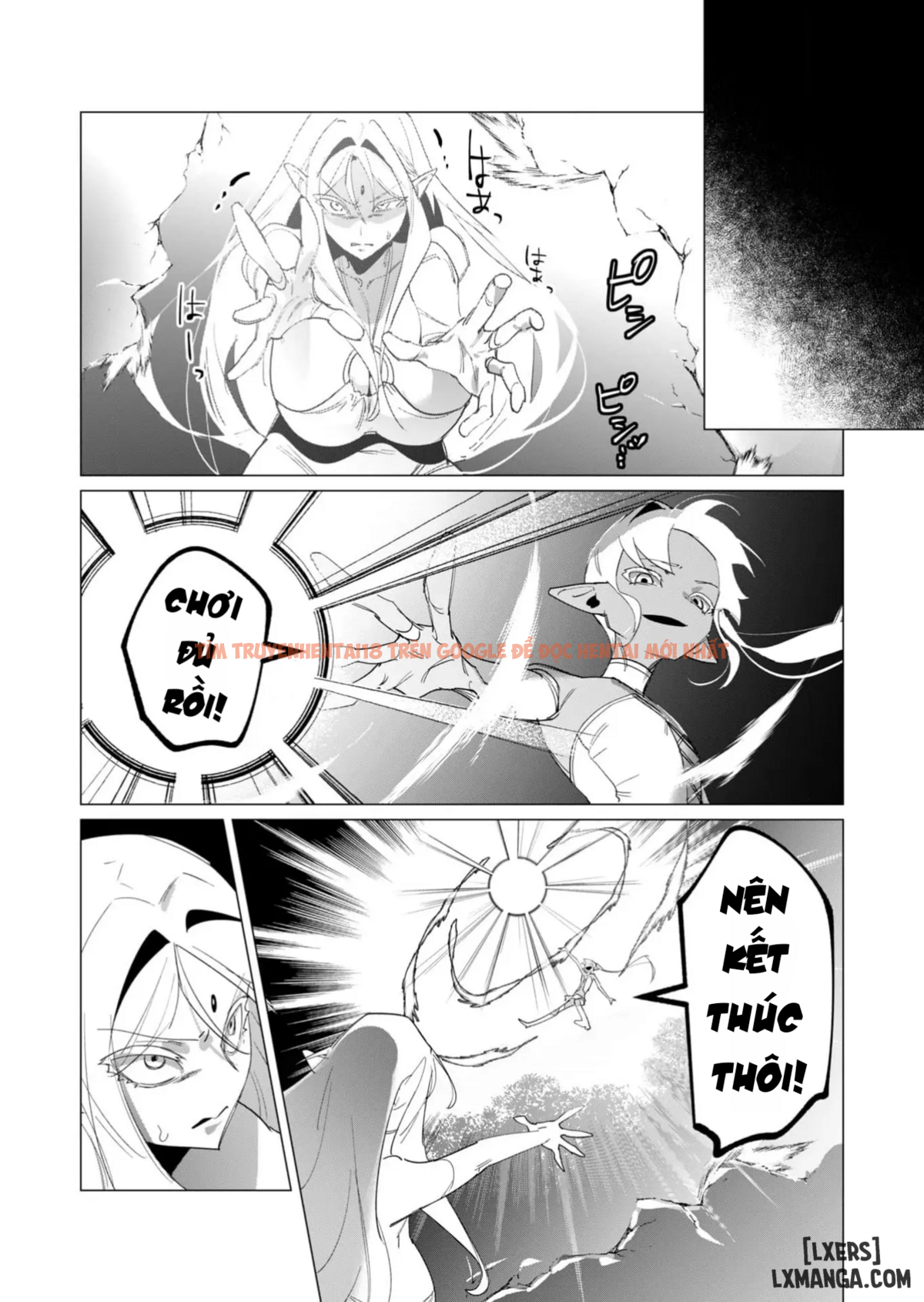 Trang truyện 37 trong truyện tranh The Hero Wants A Married Woman As A Reward - Chapter 18 : Dũng Sĩ và lời nguyền Dark Elf (Phần 5) - zhentaivn.pro