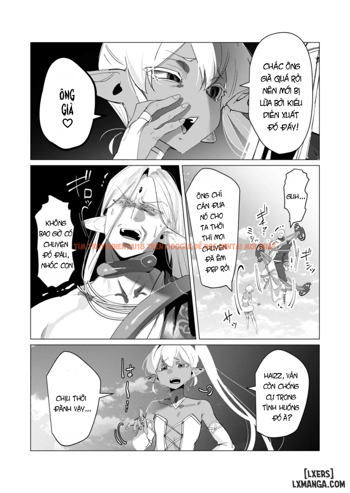 Trang truyện 9 trong truyện tranh The Hero Wants A Married Woman As A Reward - Chapter 18 : Dũng Sĩ và lời nguyền Dark Elf (Phần 5) - zhentaivn.pro