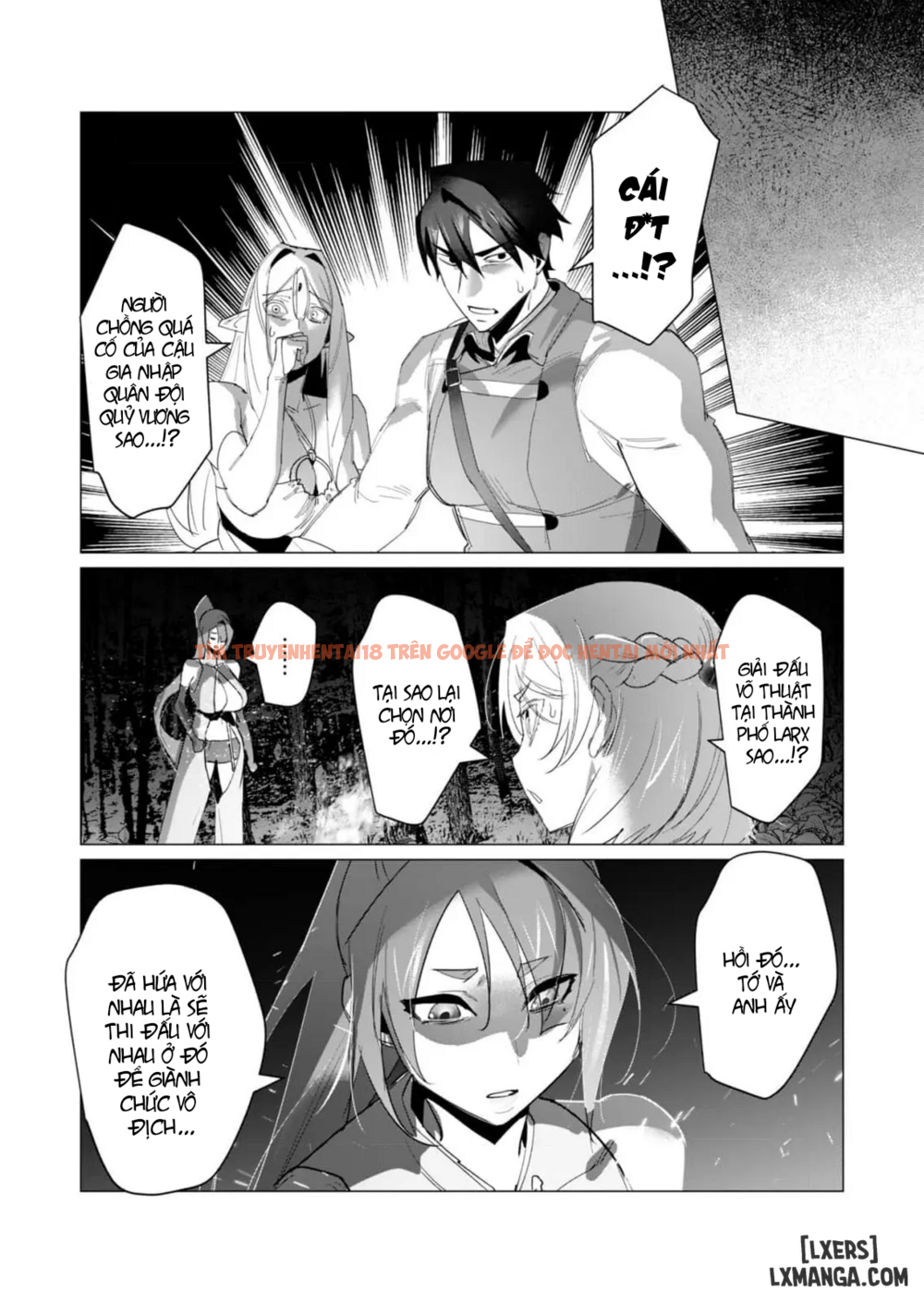 Trang truyện 10 68932311dae6f trong truyện tranh The Hero Wants A Married Woman As A Reward - Chapter 19 : Dũng Sĩ và lời nguyền Dark Elf (Phần 6) - zhentaivn.pro