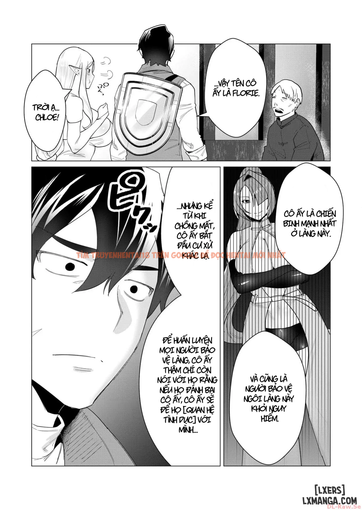 Trang truyện 4 trong truyện tranh The Hero Wants A Married Woman As A Reward - Chapter 2 : Dũng Sĩ x Võ Sư - zhentaivn.pro