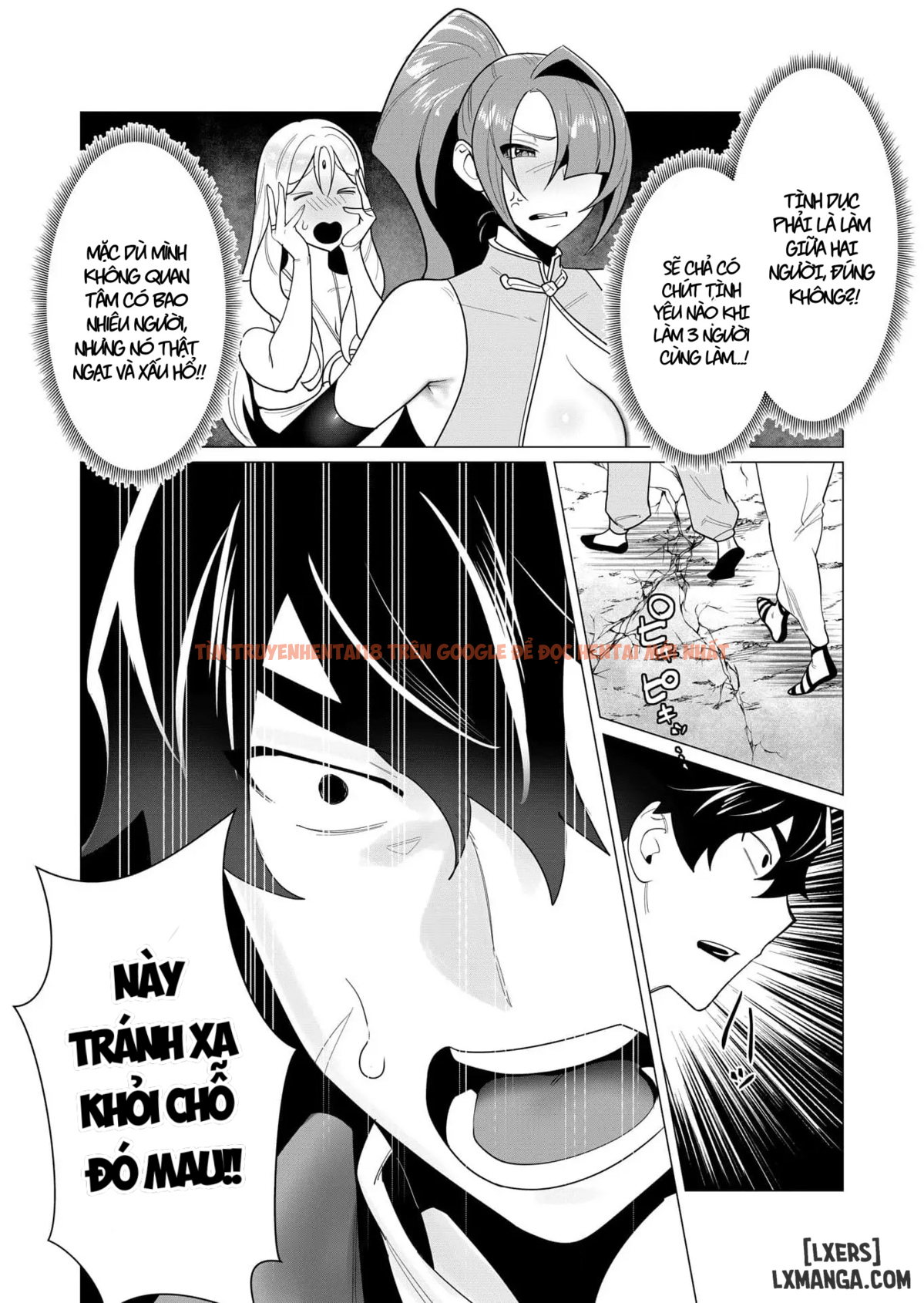 Trang truyện 8 trong truyện tranh The Hero Wants A Married Woman As A Reward - Chapter 3 : Threesome - zhentaivn.pro