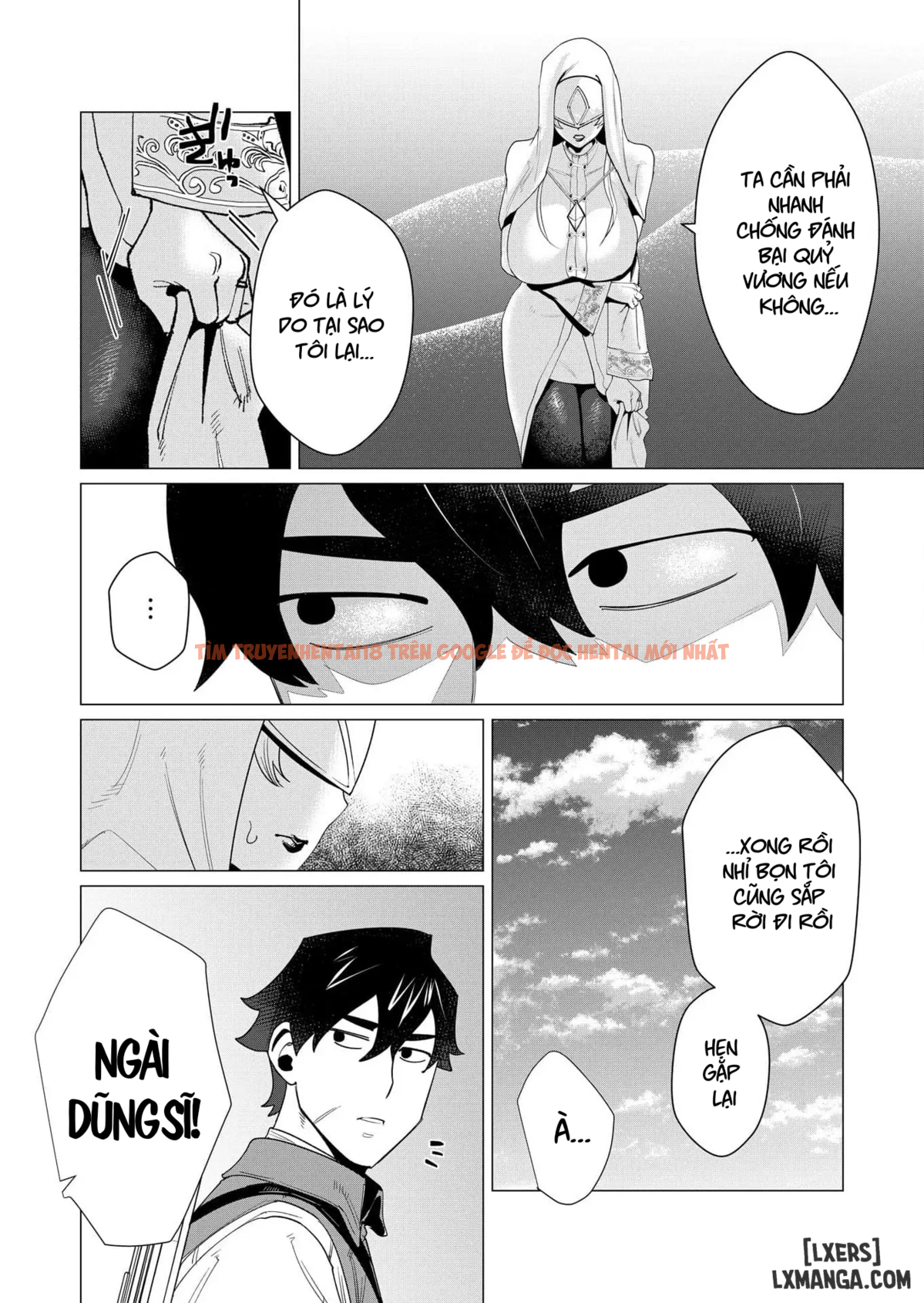 Trang truyện 34 trong truyện tranh The Hero Wants A Married Woman As A Reward - Chapter 5 : [NTR?] Dũng sĩ x Nữ Tư Tế - zhentaivn.pro