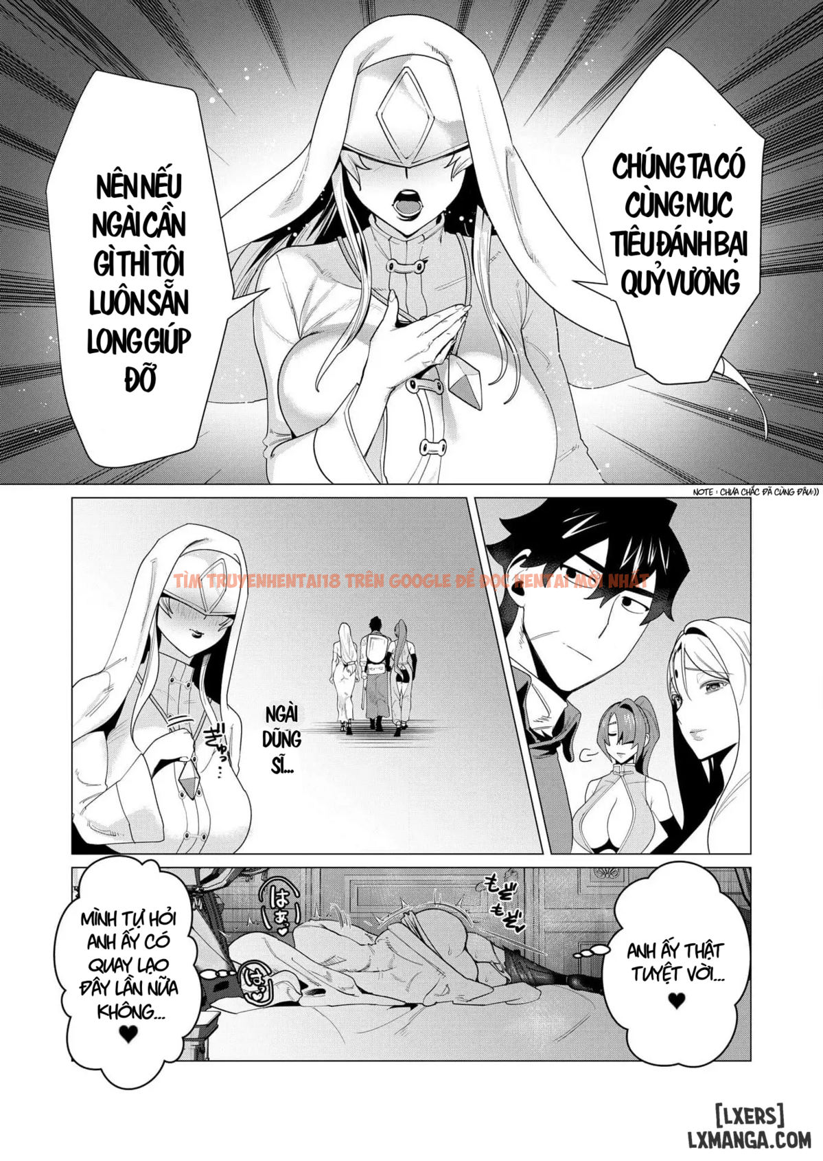 Trang truyện 35 trong truyện tranh The Hero Wants A Married Woman As A Reward - Chapter 5 : [NTR?] Dũng sĩ x Nữ Tư Tế - zhentaivn.pro