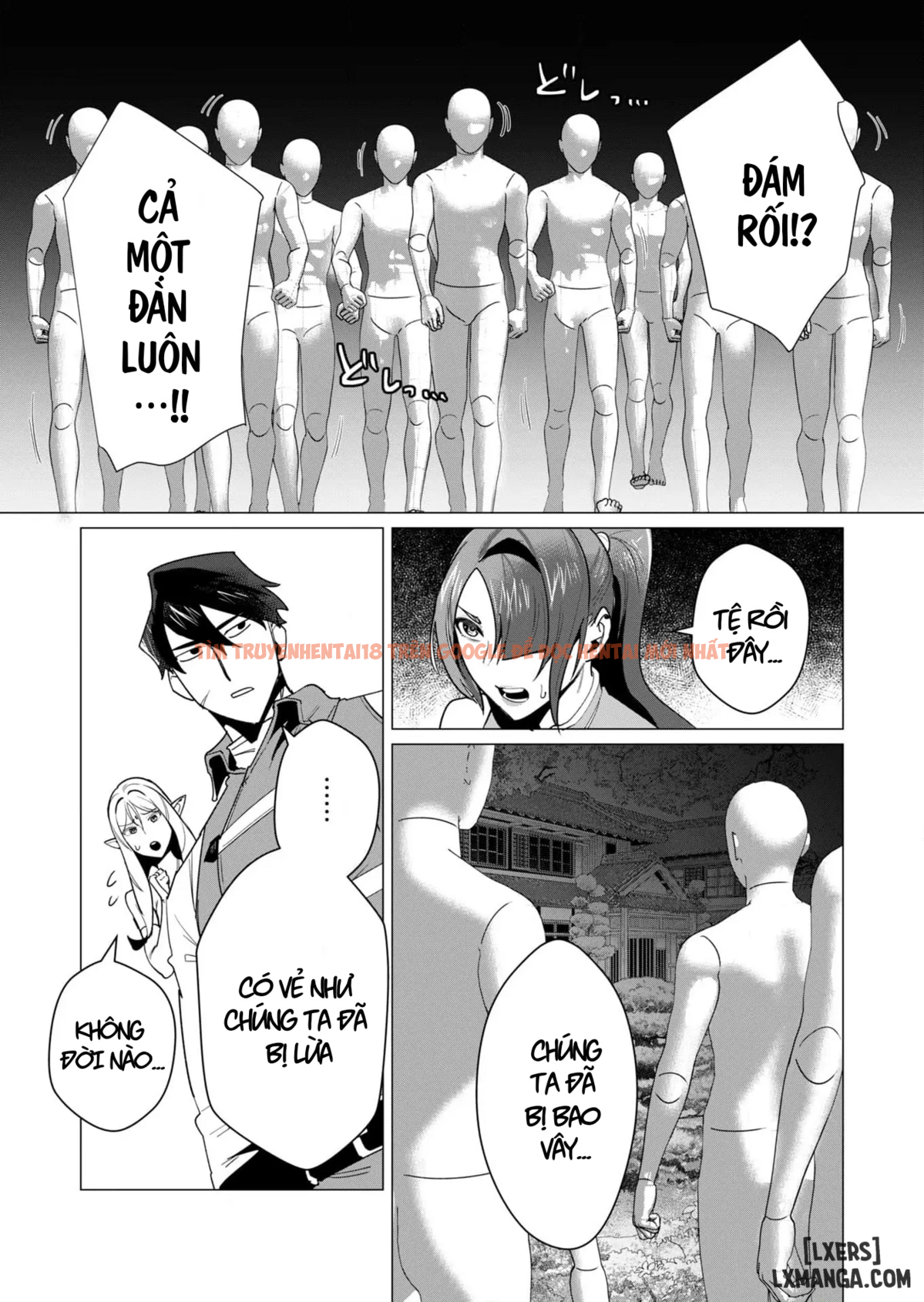 Trang truyện 9 trong truyện tranh The Hero Wants A Married Woman As A Reward - Chapter 7: Dũng Sĩ x Làng Rối (Phần 2) - zhentaivn.pro