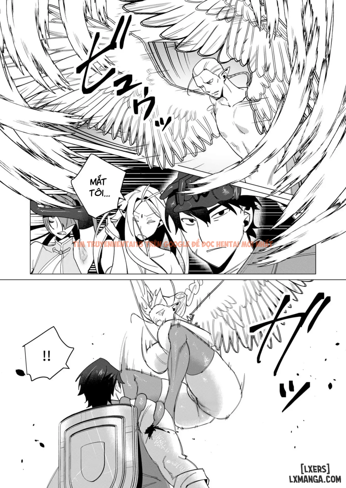 Trang truyện 1 trong truyện tranh The Hero Wants A Married Woman As A Reward - Chapter 9 : Dũng Sĩ x Harpy (phần 2) - zhentaivn.pro