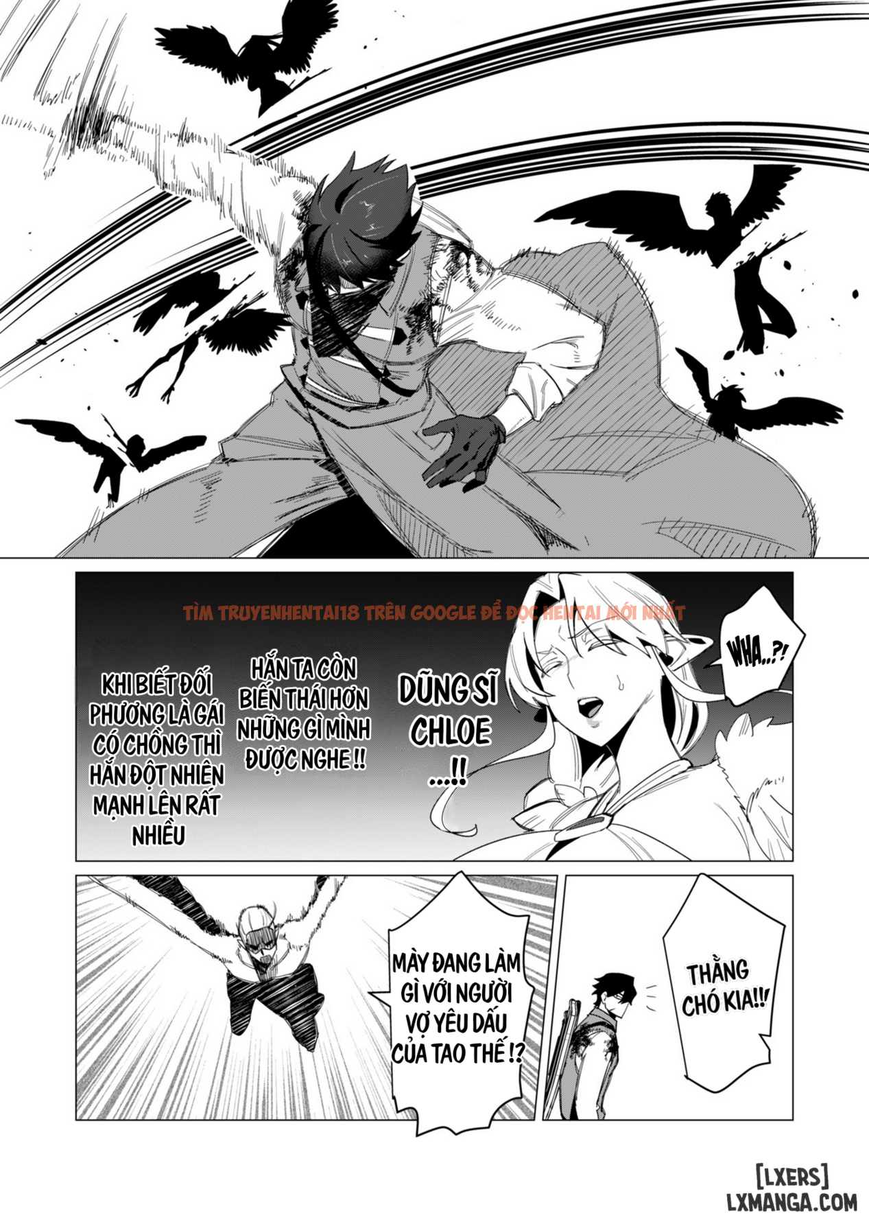 Trang truyện 9 trong truyện tranh The Hero Wants A Married Woman As A Reward - Chapter 9 : Dũng Sĩ x Harpy (phần 2) - zhentaivn.pro