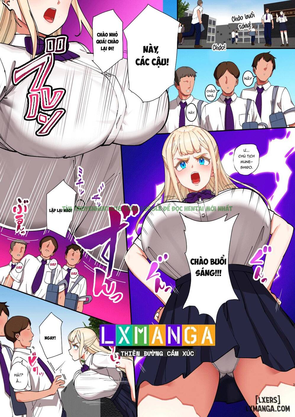 Hình ảnh 1 trong The Hypnotized Blonde Student Council President Loves Semen - One Shot - Hentaimanhwa.net