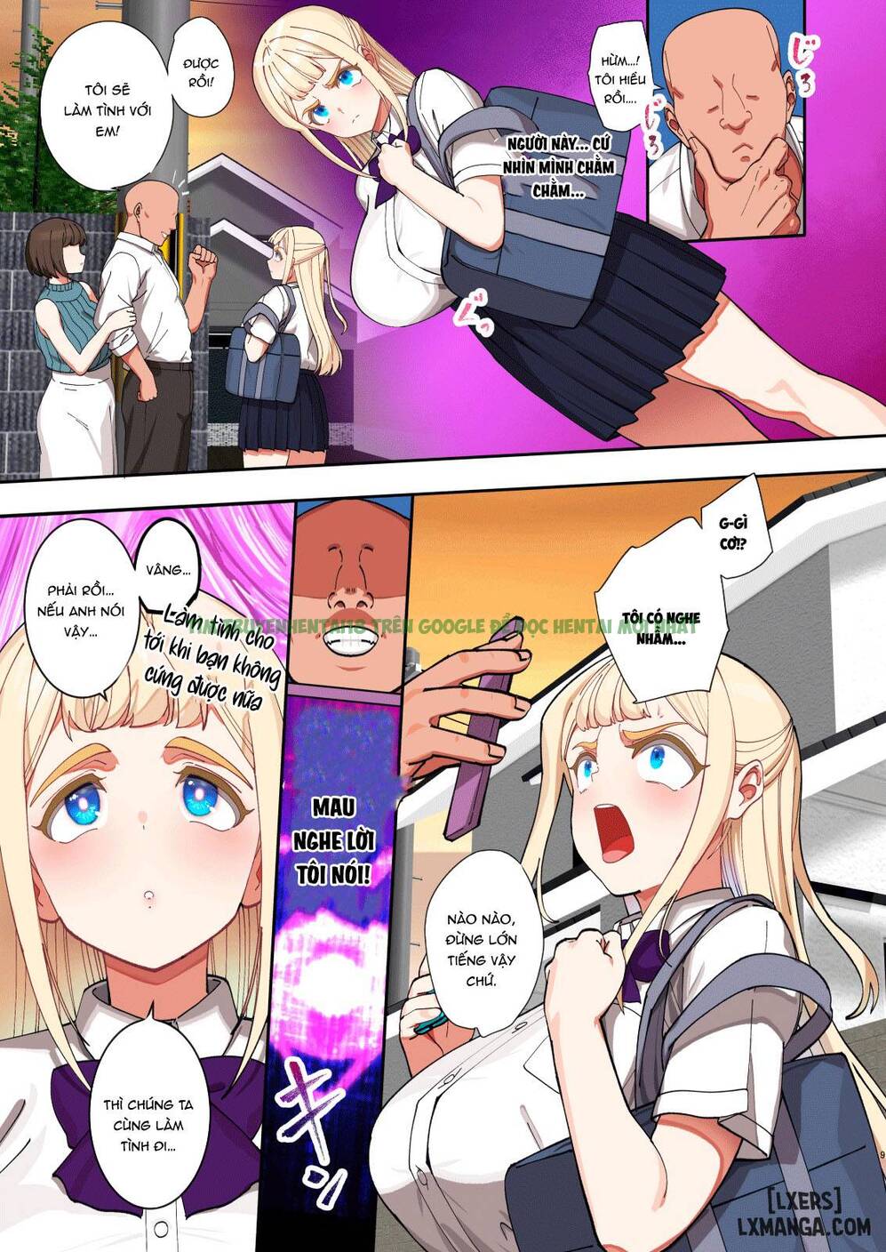 Xem ảnh The Hypnotized Blonde Student Council President Loves Semen - One Shot - 7 - Truyenhentaiz.net