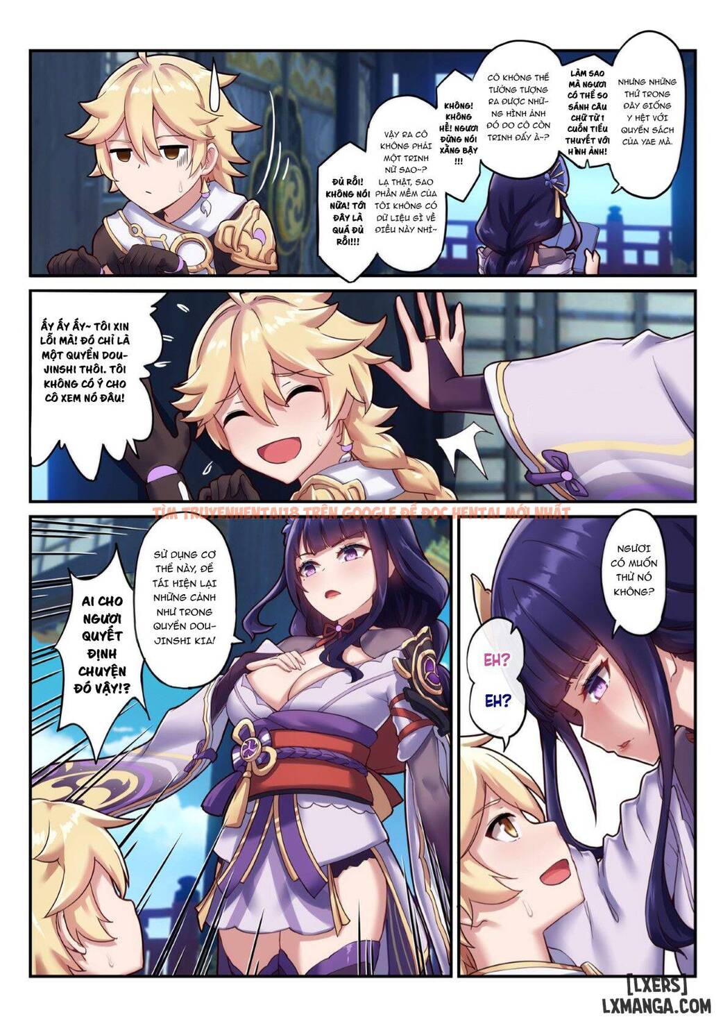 Trang truyện 7 trong truyện tranh The Inexperienced Shogun - One Shot - lxmanga.org
