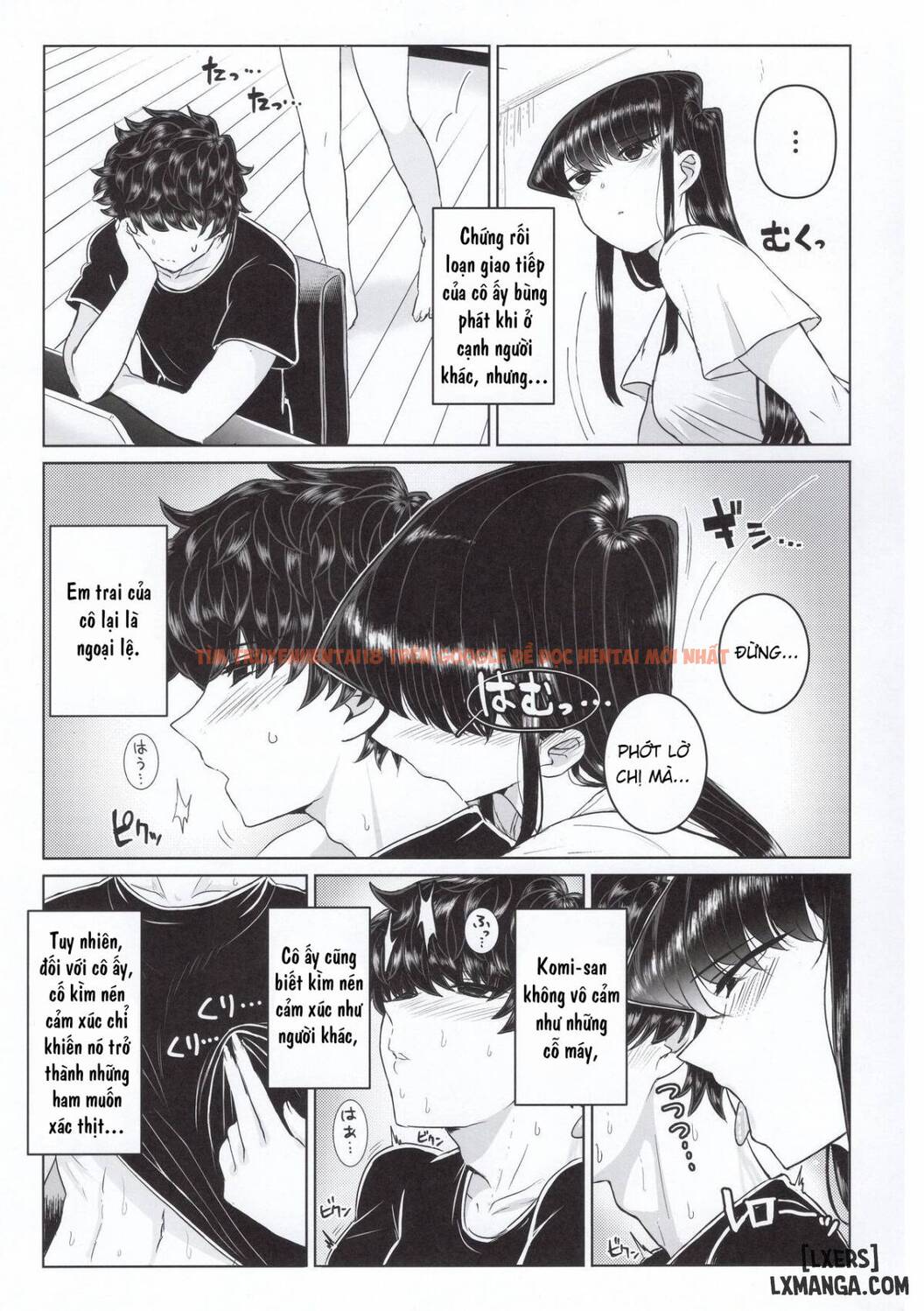 Trang truyện 8 trong truyện tranh The Komis’ Sibling Playtime - One Shot - lxmanga.org