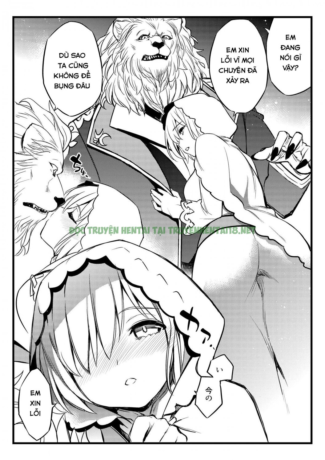 Hình ảnh 1 trong The Lion's Bride, Mash And The Beast - One Shot - Hentaimanhwa.net