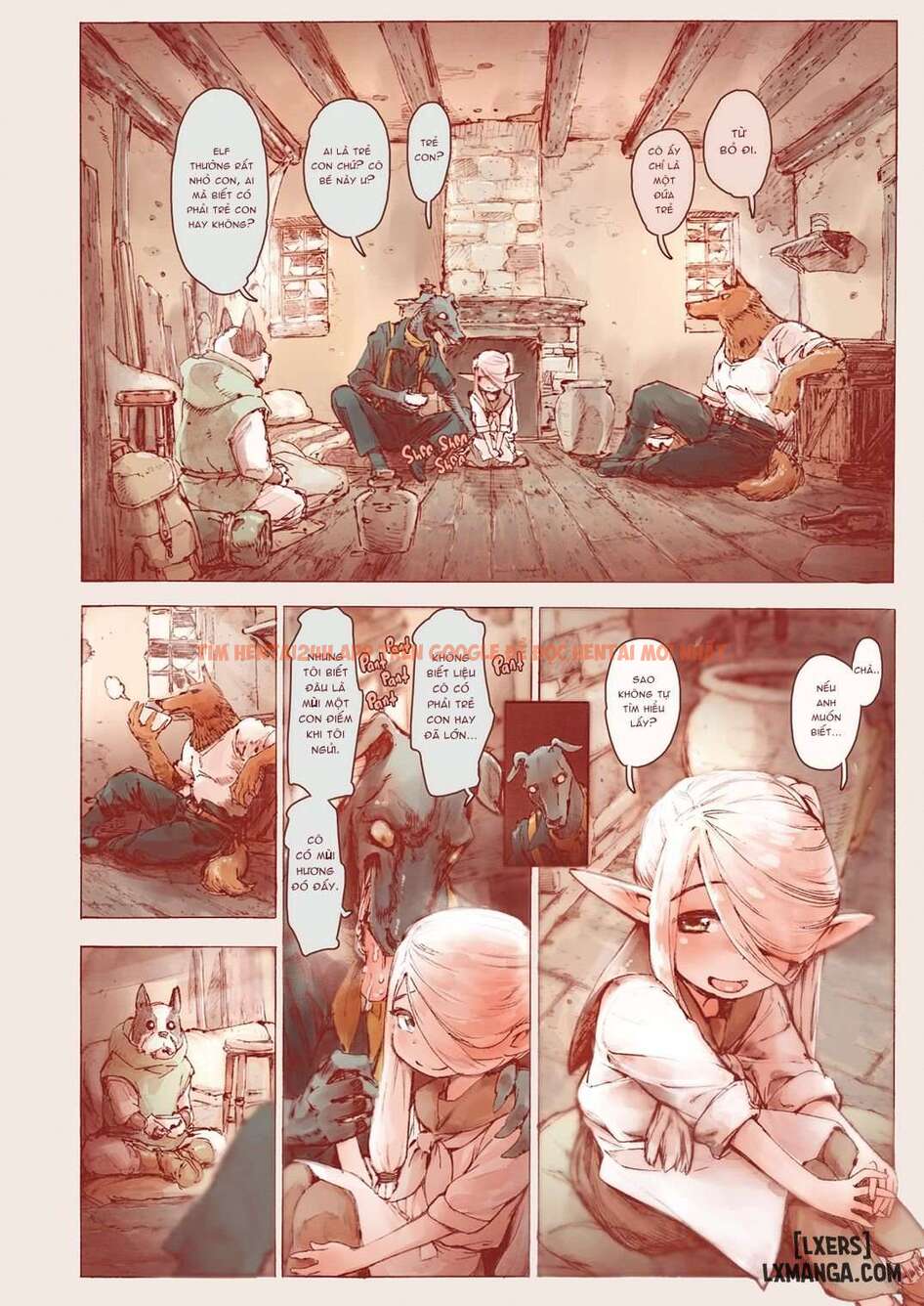 Xem ảnh 11 6927a3798bcc2 trong truyện hentai The Little Elf And The Savage Beastmen [J18] - One Shot - www.hentaitvn.net