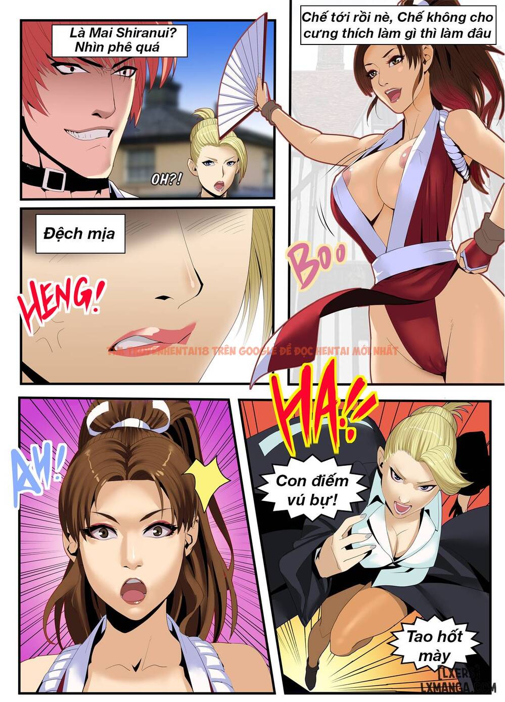 Trang truyện 5 trong truyện tranh The Lust Of Mai Shiranui - One Shot - lxmanga.org