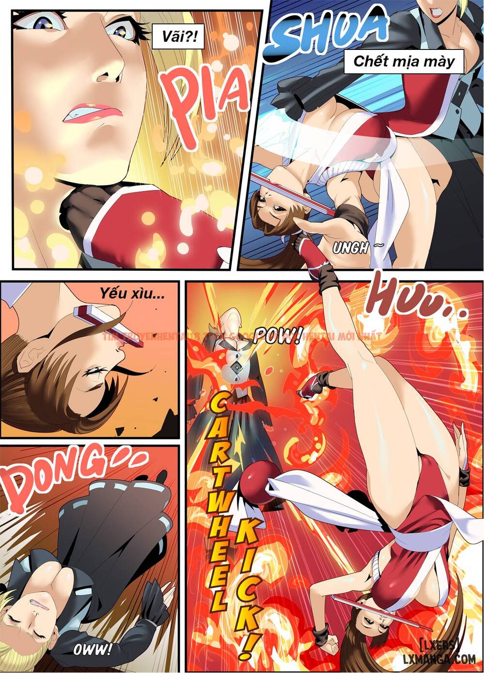 Trang truyện 6 trong truyện tranh The Lust Of Mai Shiranui - One Shot - lxmanga.org