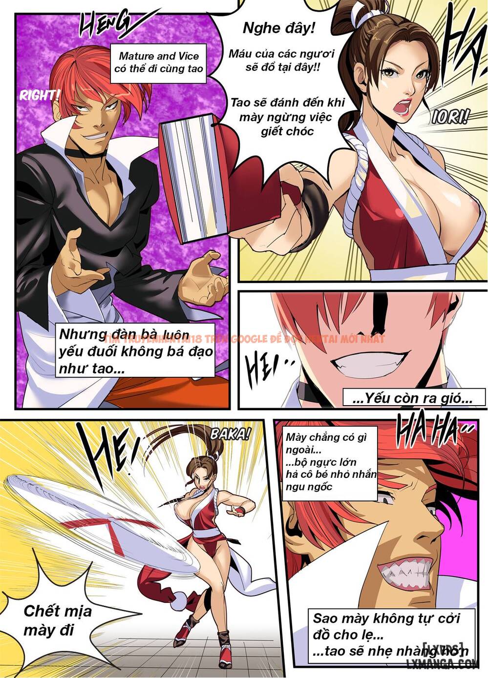Trang truyện 8 trong truyện tranh The Lust Of Mai Shiranui - One Shot - lxmanga.org