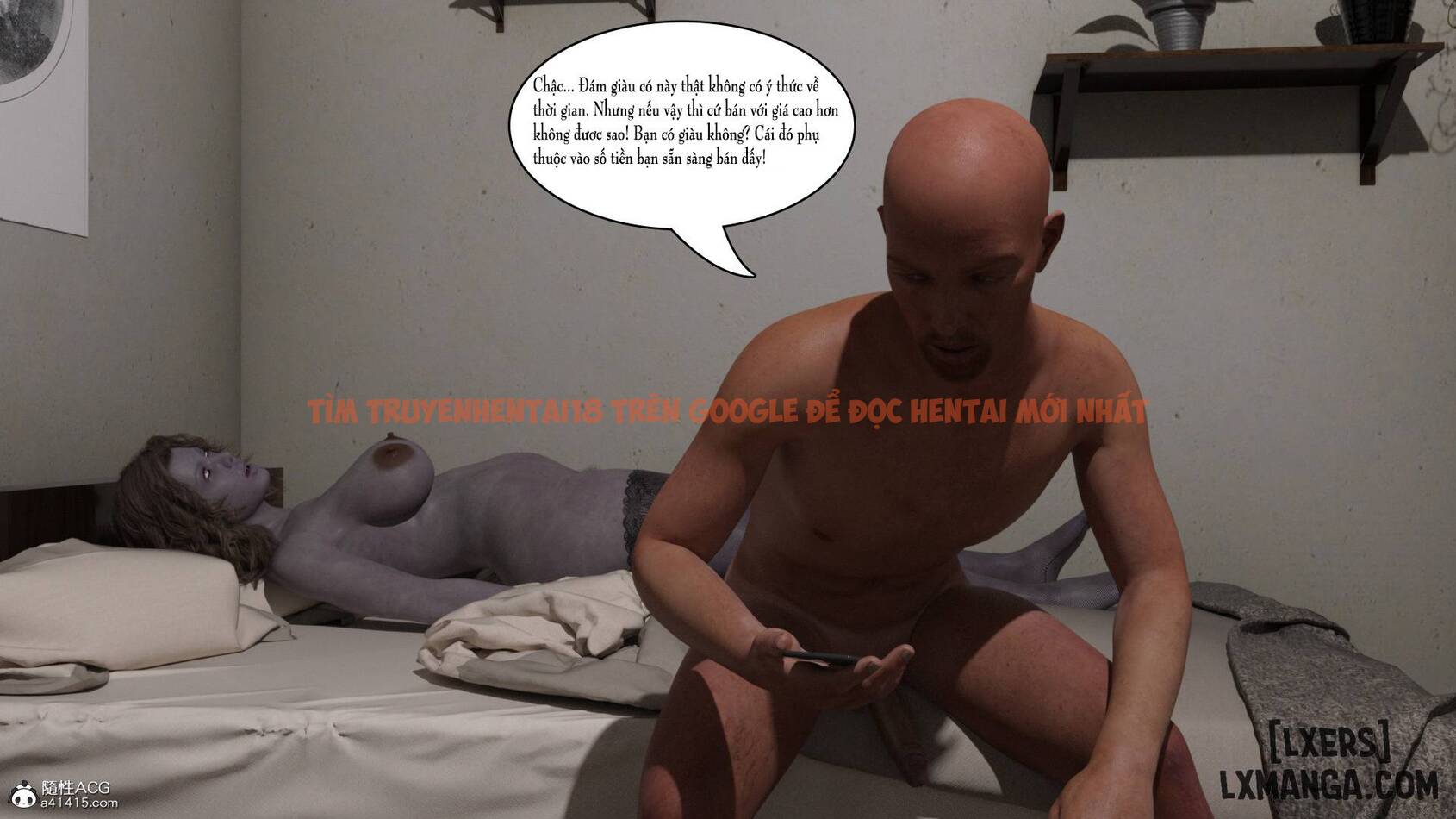 Trang truyện 4 trong truyện tranh Hentai 3d Sự Biến Thái Sinh Vật Đã Mất Có Màu - Chapter 1 - truyentvn.net