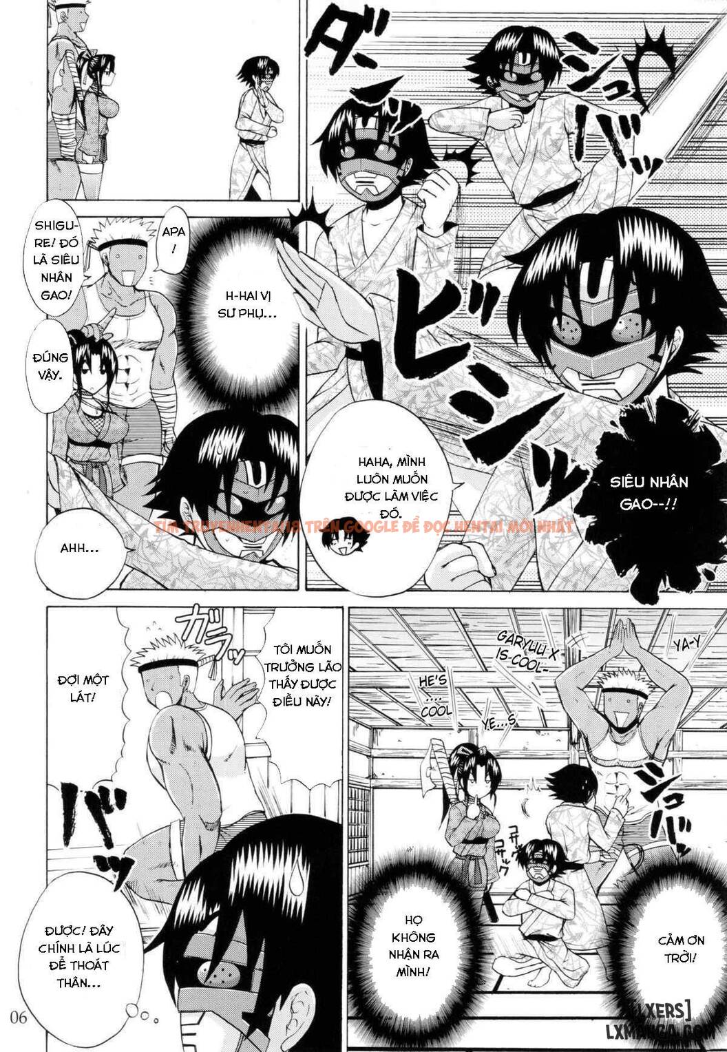 Trang truyện 4 trong truyện tranh The Mightiest Disciple’s Teacher Shigure 5 - One Shot - truyentvn.net