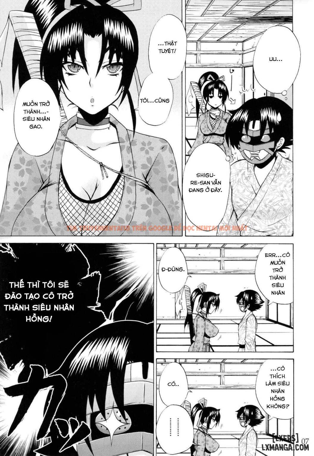 Trang truyện 5 trong truyện tranh The Mightiest Disciple’s Teacher Shigure 5 - One Shot - truyentvn.net