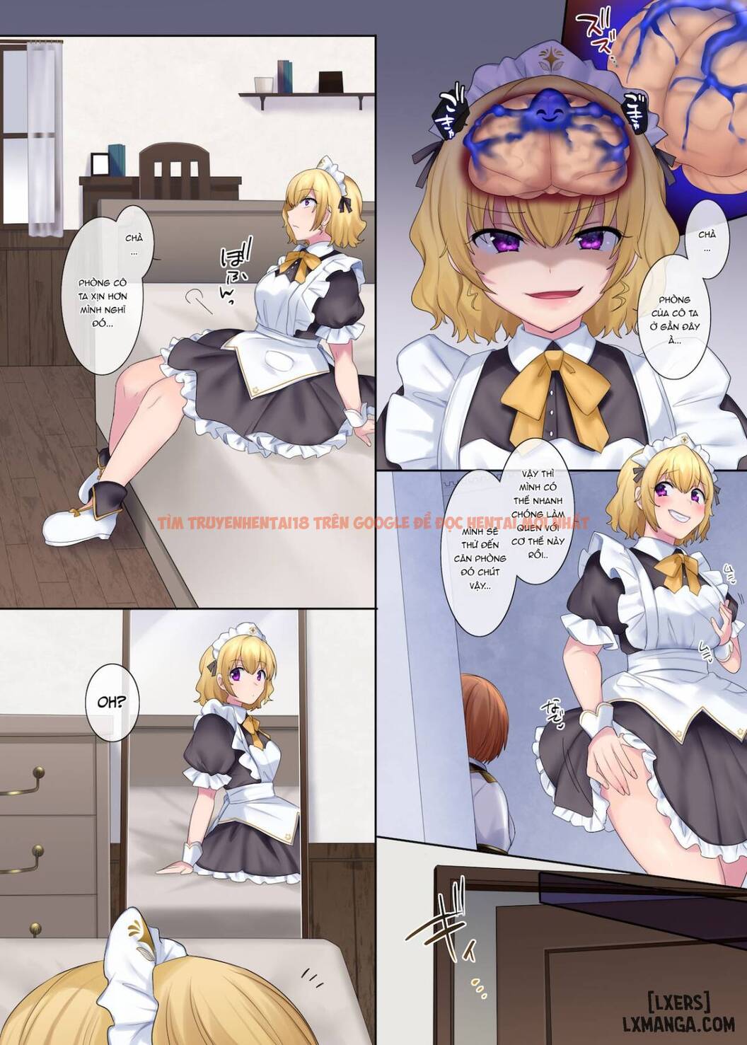 Trang truyện 18 trong truyện tranh Hentai Màu Hoán Đổi Cơ Thể Con Gái Để Hiếp Dâm - One Shot - lxmanga.org