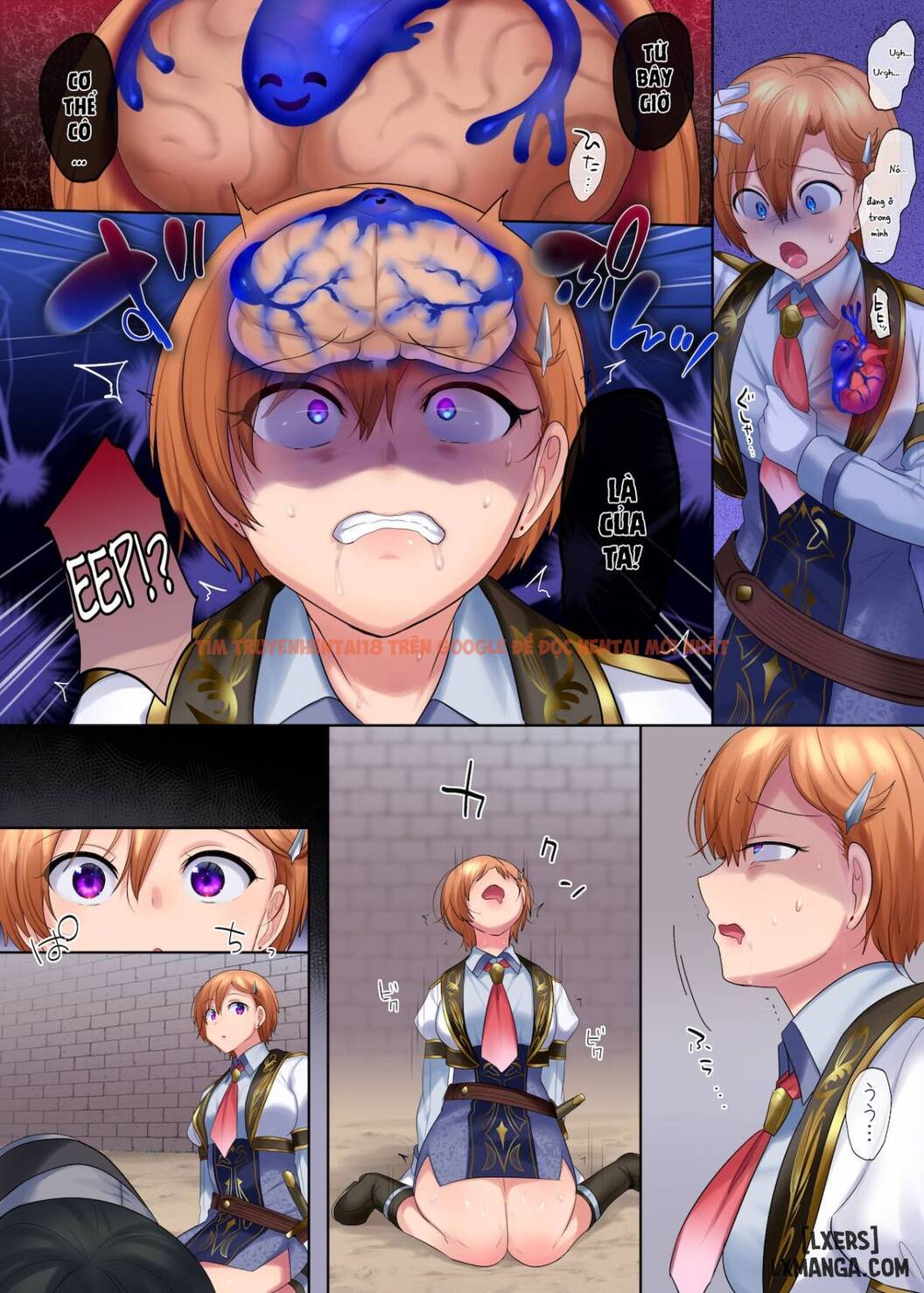 Trang truyện 9 trong truyện tranh Hentai Màu Hoán Đổi Cơ Thể Con Gái Để Hiếp Dâm - One Shot - lxmanga.org