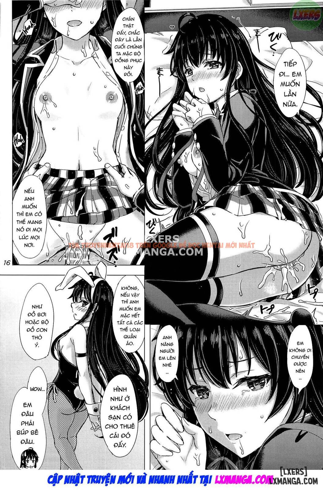 Xem ảnh 17 trong truyện hentai The Naughty Secrets Of The Yukinoshita Sisters - One Shot - hentaitvn.net